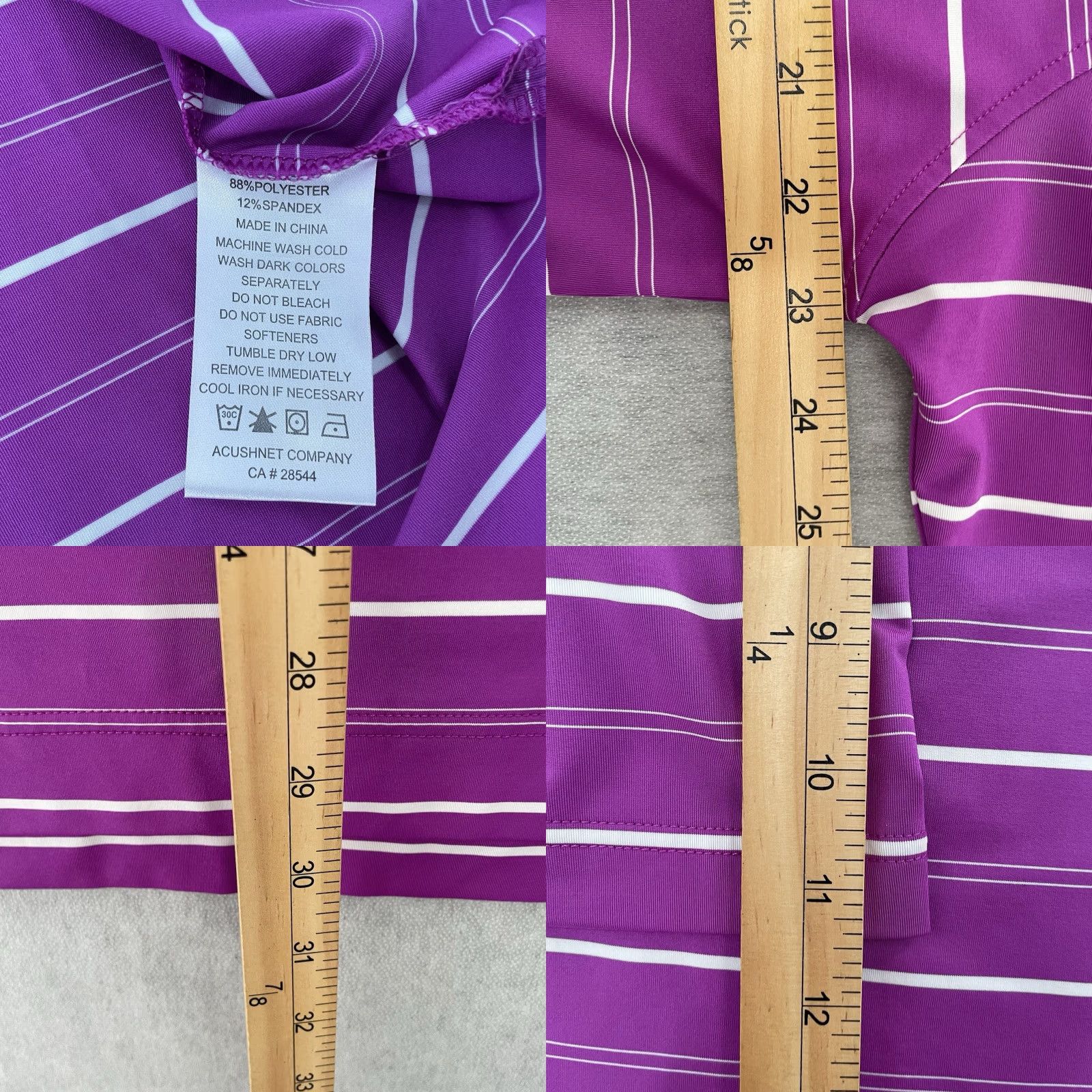 Footjoy Footjoy Polo Shirt Adult Large Purple Golf Logo Tour Issue Men L Polo Shirt Purple FootJoy Logo Embroidered 90s? Size US L / EU 52-54 / 3 - 8 Thumbnail