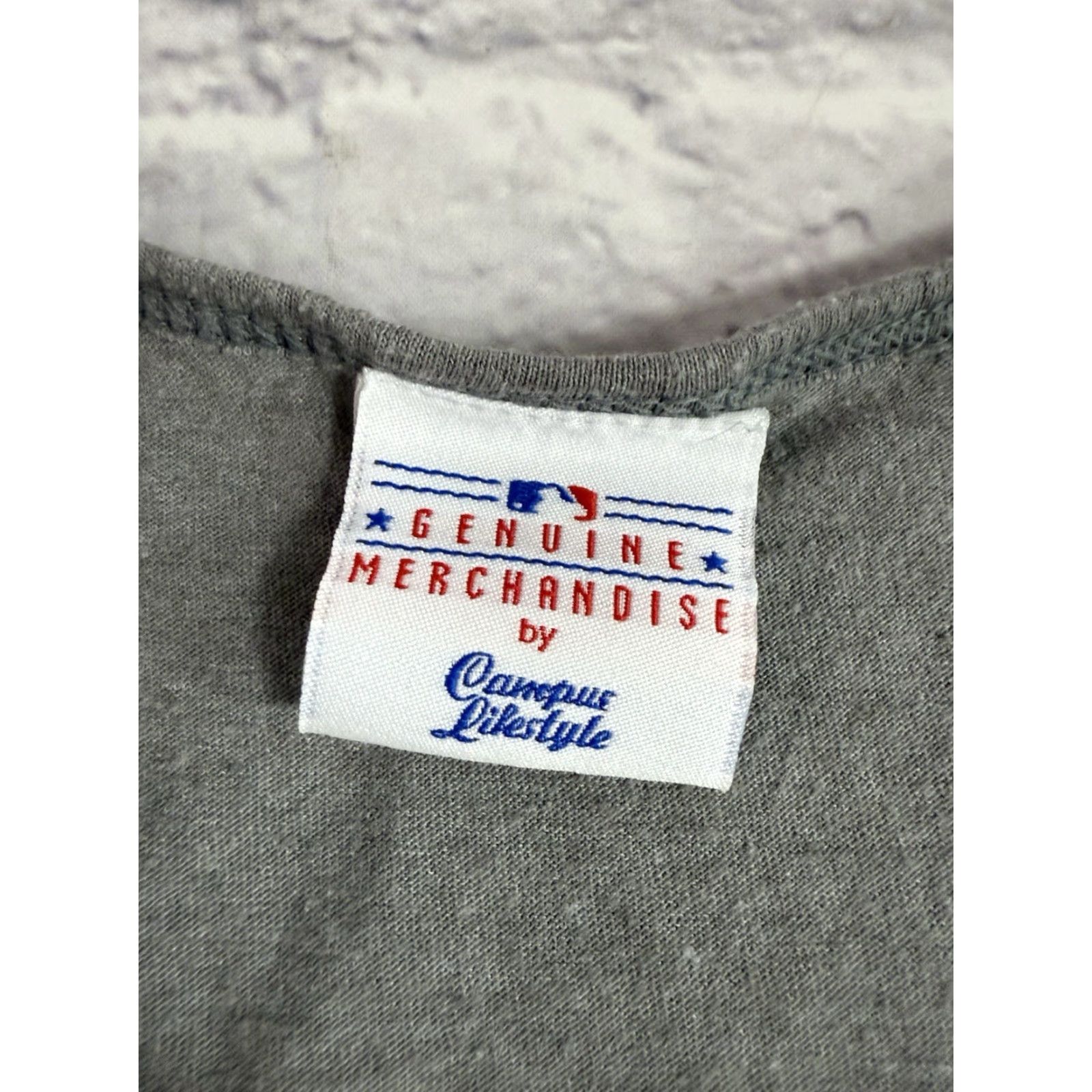 MLB VINTAGE Kansas City KC MLB Royals Script Genuine Merchandise T-Shirt XL Gray Mens Graphic Tee EUC Size US XL / EU 56 / 4 - 2 Thumbnail