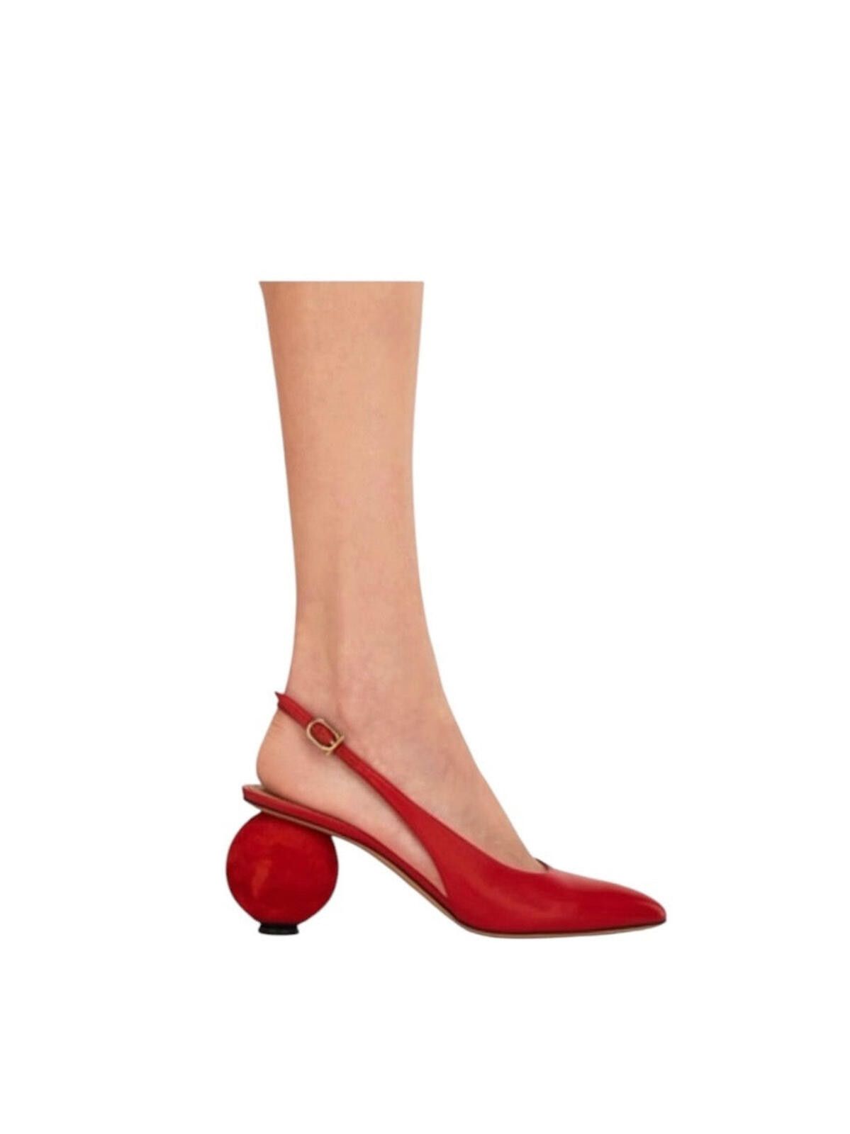 Salvatore Ferragamo Ferragamo Spherical Heel Slingback Size ONE SIZE - 3 Thumbnail