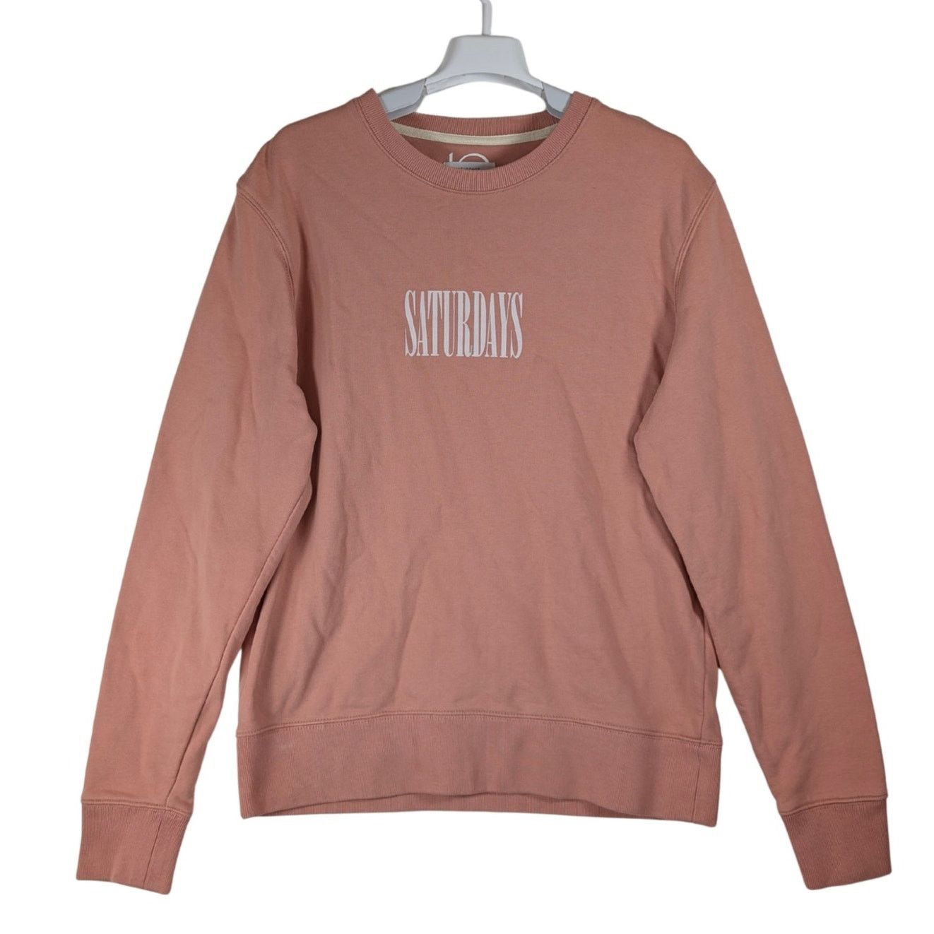 Saturdays NYC Saturdays NYC Bowery Logo Print Loopback Cotton Sweatshirt Size US M / EU 48-50 / 2 - 1 Thumbnail