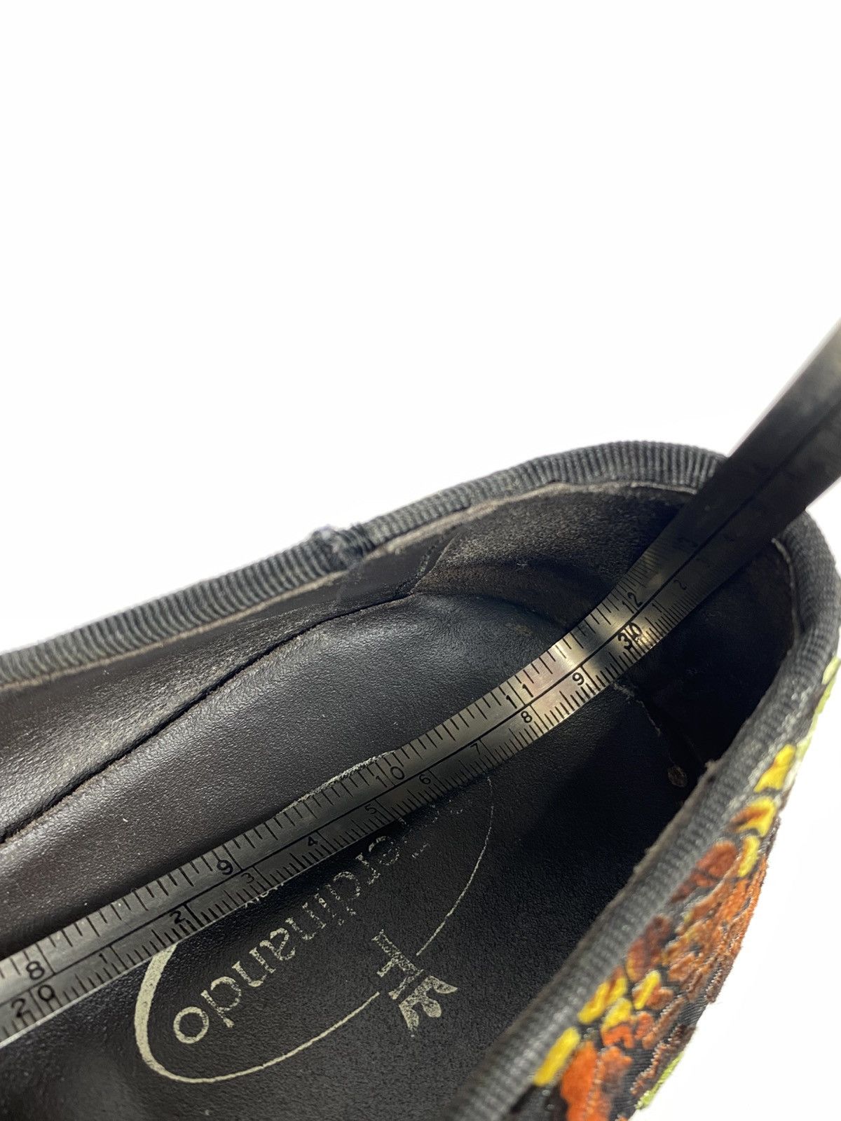 Other Re Ferdinando Italy Velour Loafers Embroidered Baroque 43 Size US 10 / EU 43 - 10 Thumbnail