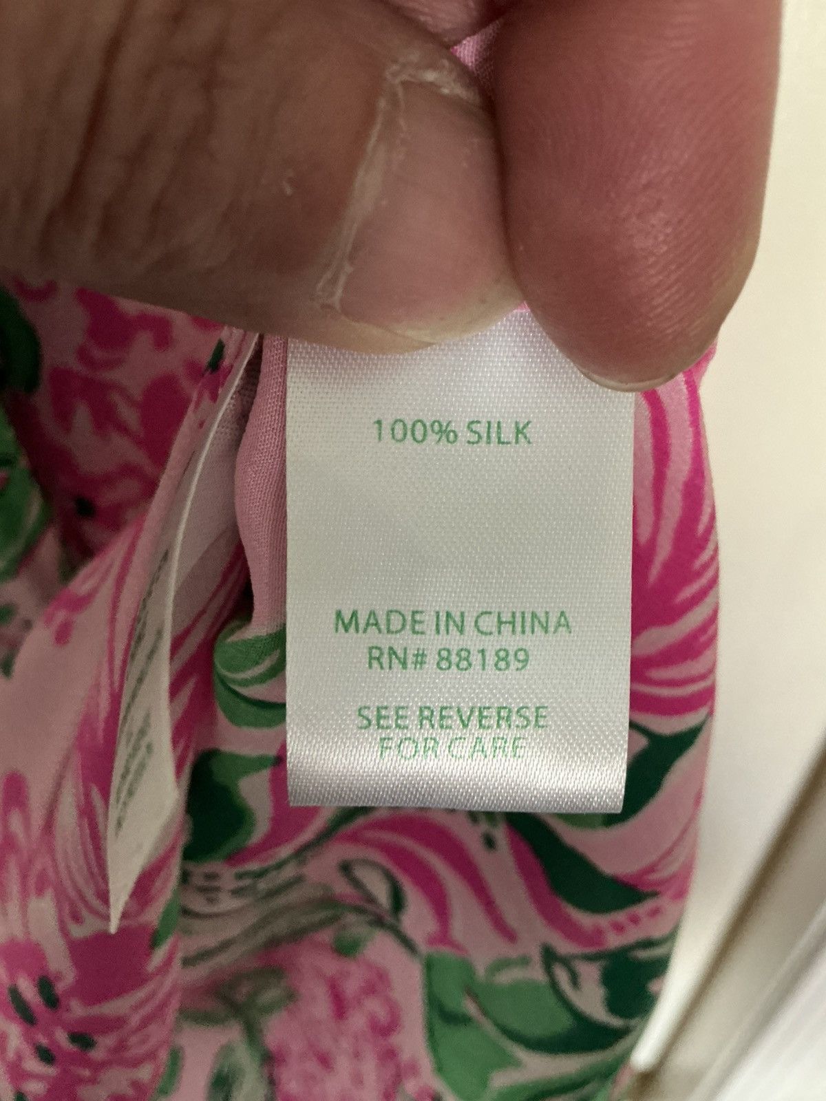 Lilly Pulitzer Elsa silk top Size XL / US 12-14 / IT 48-50 - 5 Thumbnail
