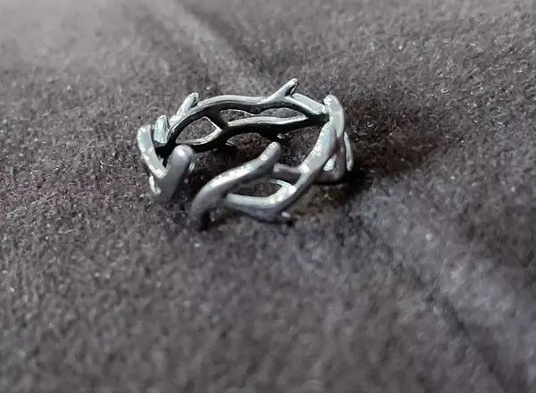 Jewelry Irregular Thorns Adjustable Ring Size ONE SIZE - 4 Thumbnail