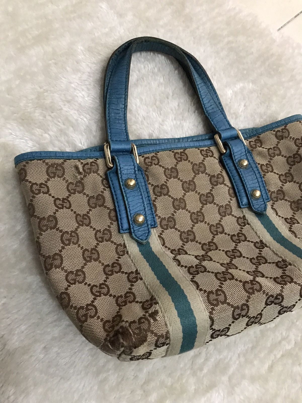 Gucci Gucci GG Pattern Mini tote hand Bag Size ONE SIZE - 10 Thumbnail