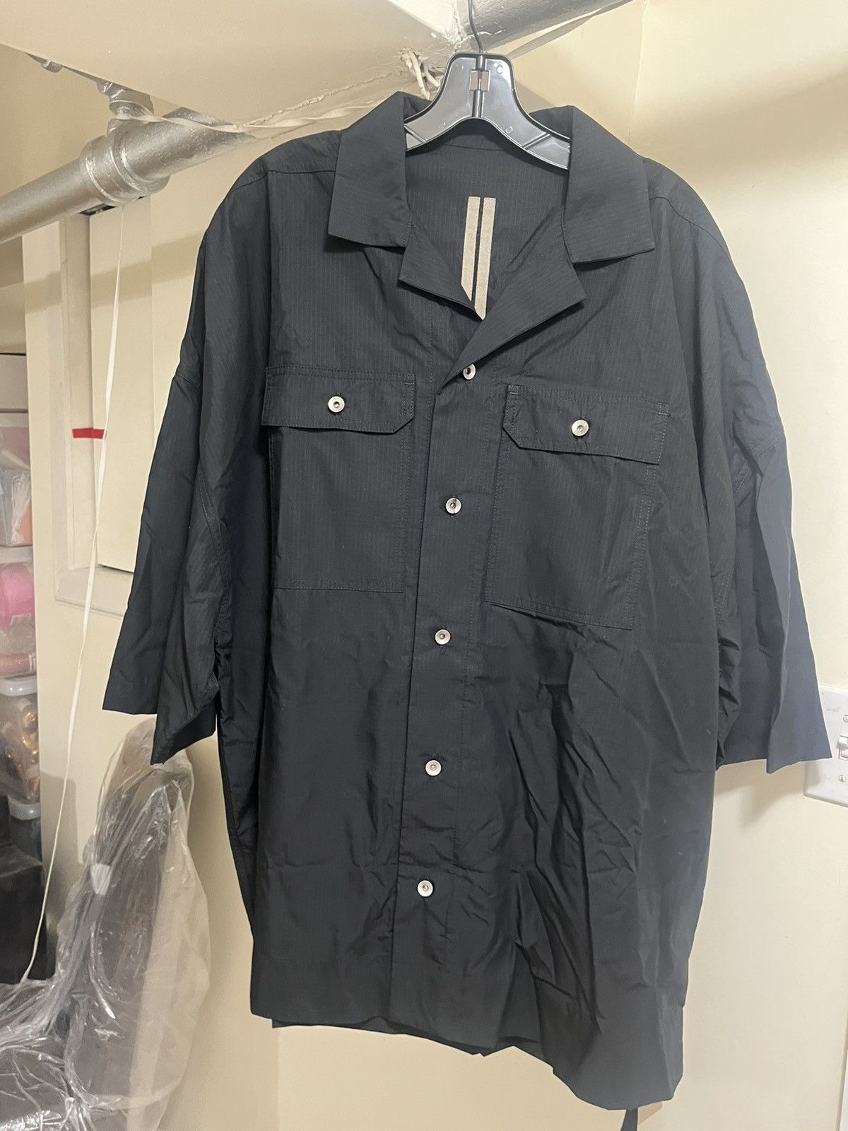 Rick Owens Drkshdw Rick Owens DRKSHDW Magnum Tommy Shirt Sz L Size US L / EU 52-54 / 3 - 6 Thumbnail