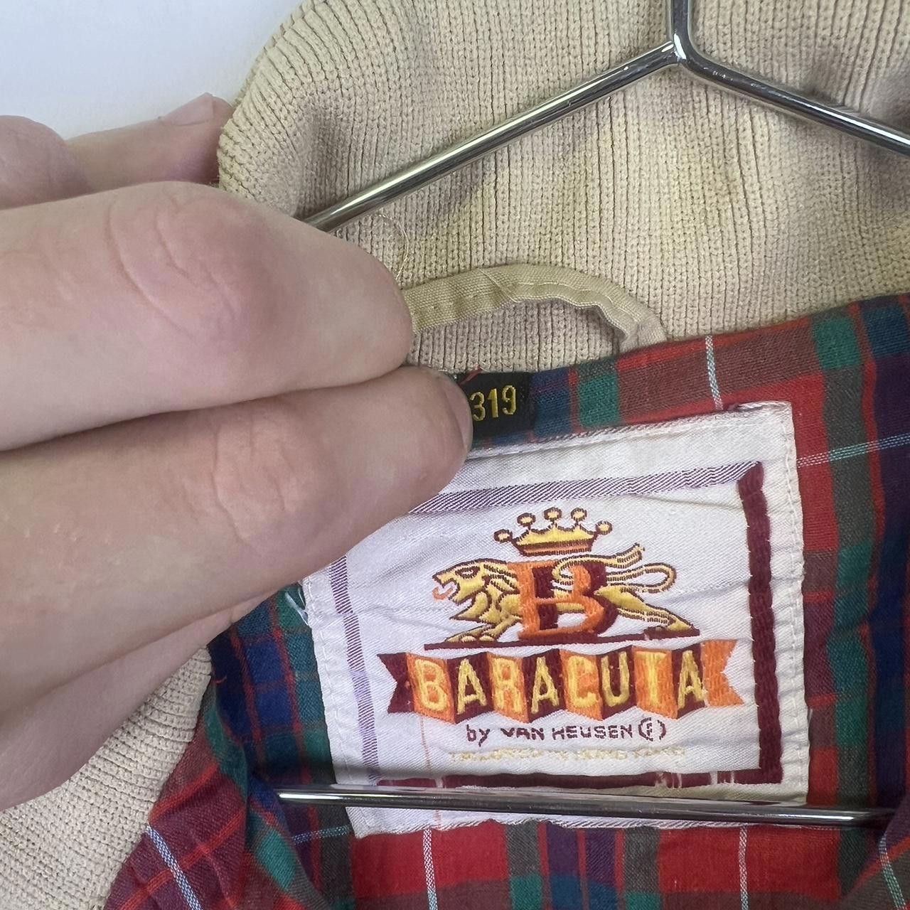 Baracuta Vintage Baracuta Beige Lightweight Bomber Jacket Size S / US 4 / IT 40 - 7 Thumbnail