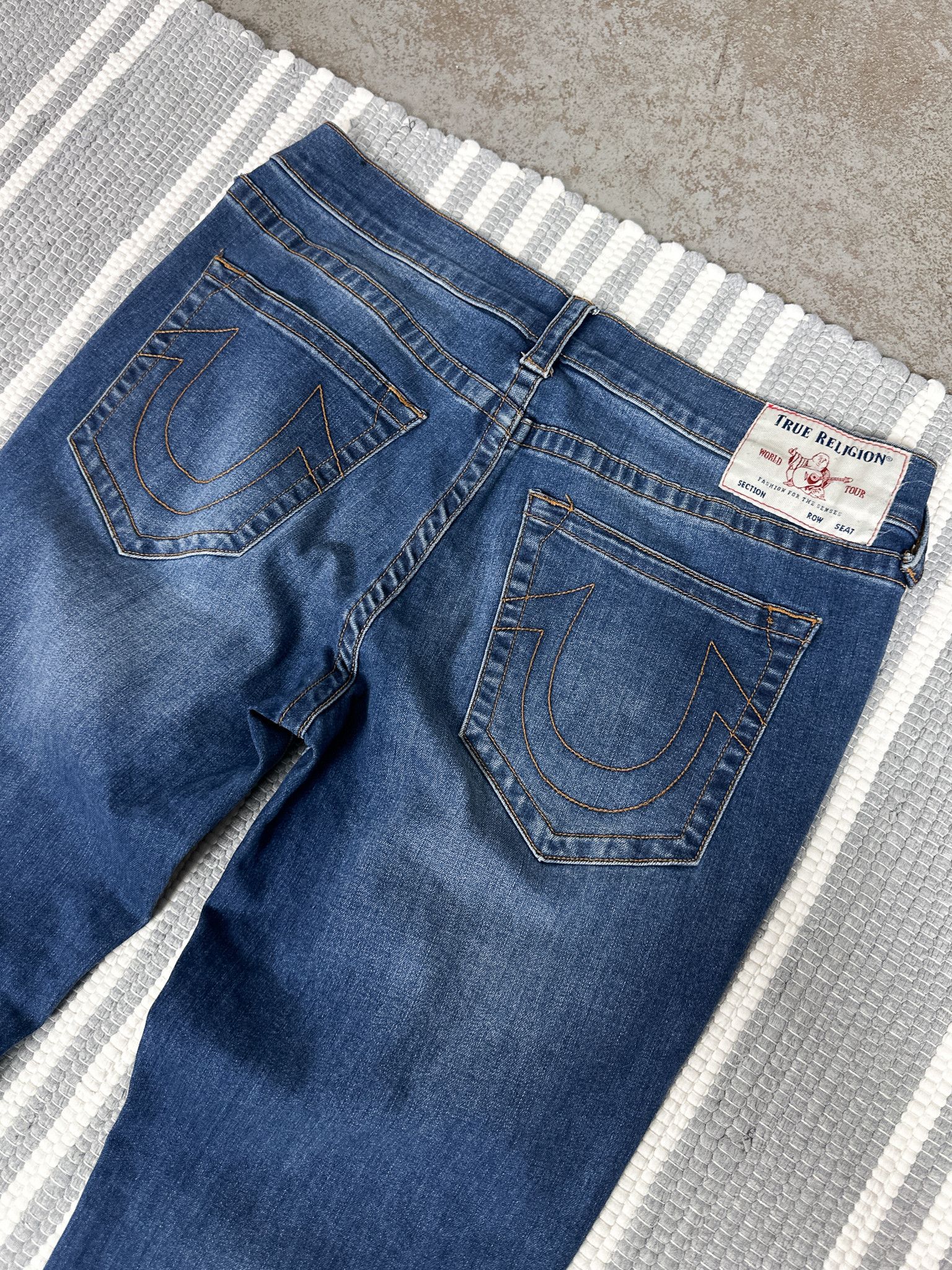 True Religion True Religion Blue Denim Pants Jeans Size 26" / US 2 / IT 38 - 4 Thumbnail