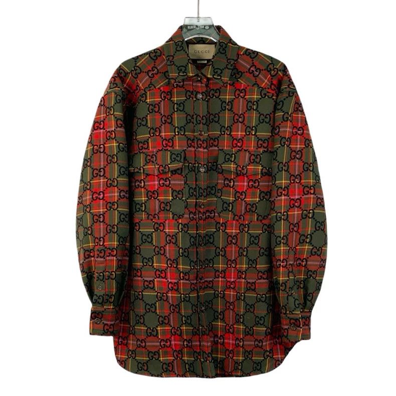 Gucci Gucci 23 Exquisite color-blocked logo jacquard full-print Size US XS / EU 42 / 0 - 1 Thumbnail