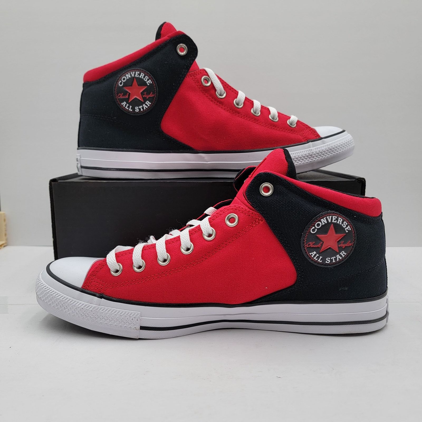 Converse Converse CTAS High Street Mid Red Black - Men's Sz 13 - New Size US 13 / EU 46 - 2 Thumbnail
