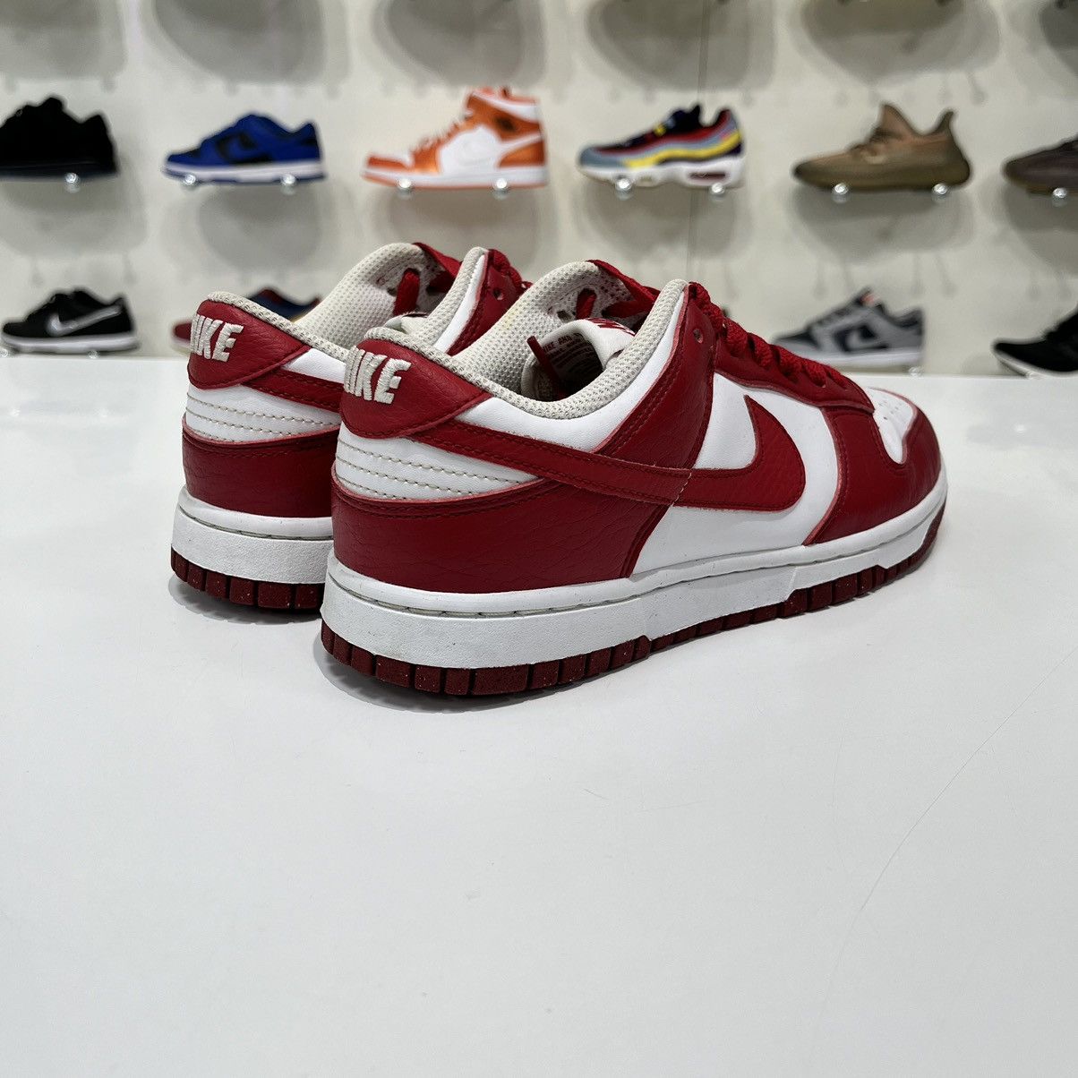 Nike Nike Dunk Low Next Nature White Gym Red Size US 8 / IT 38 - 6 Thumbnail