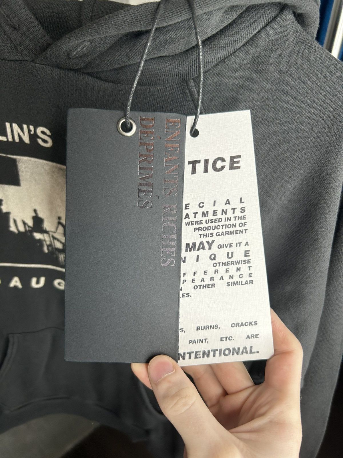 Enfants Riches Deprimes STALIN’S SECRET DAUGHTER shrunken hoodie Size US M / EU 48-50 / 2 - 5 Thumbnail