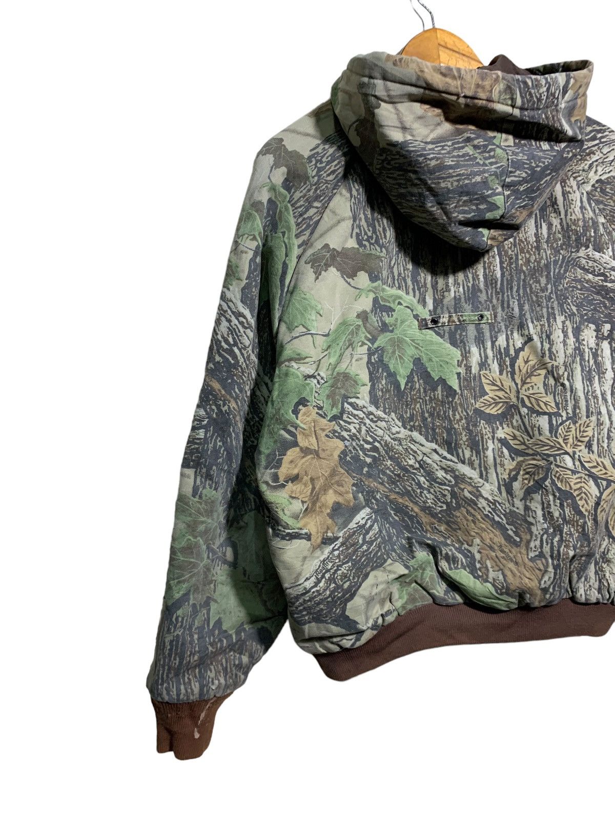 Carhartt 🔥VTG DUXBAK USA REALTREE CAMO HOODIE JACKETS Size US L / EU 52-54 / 3 - 5 Thumbnail