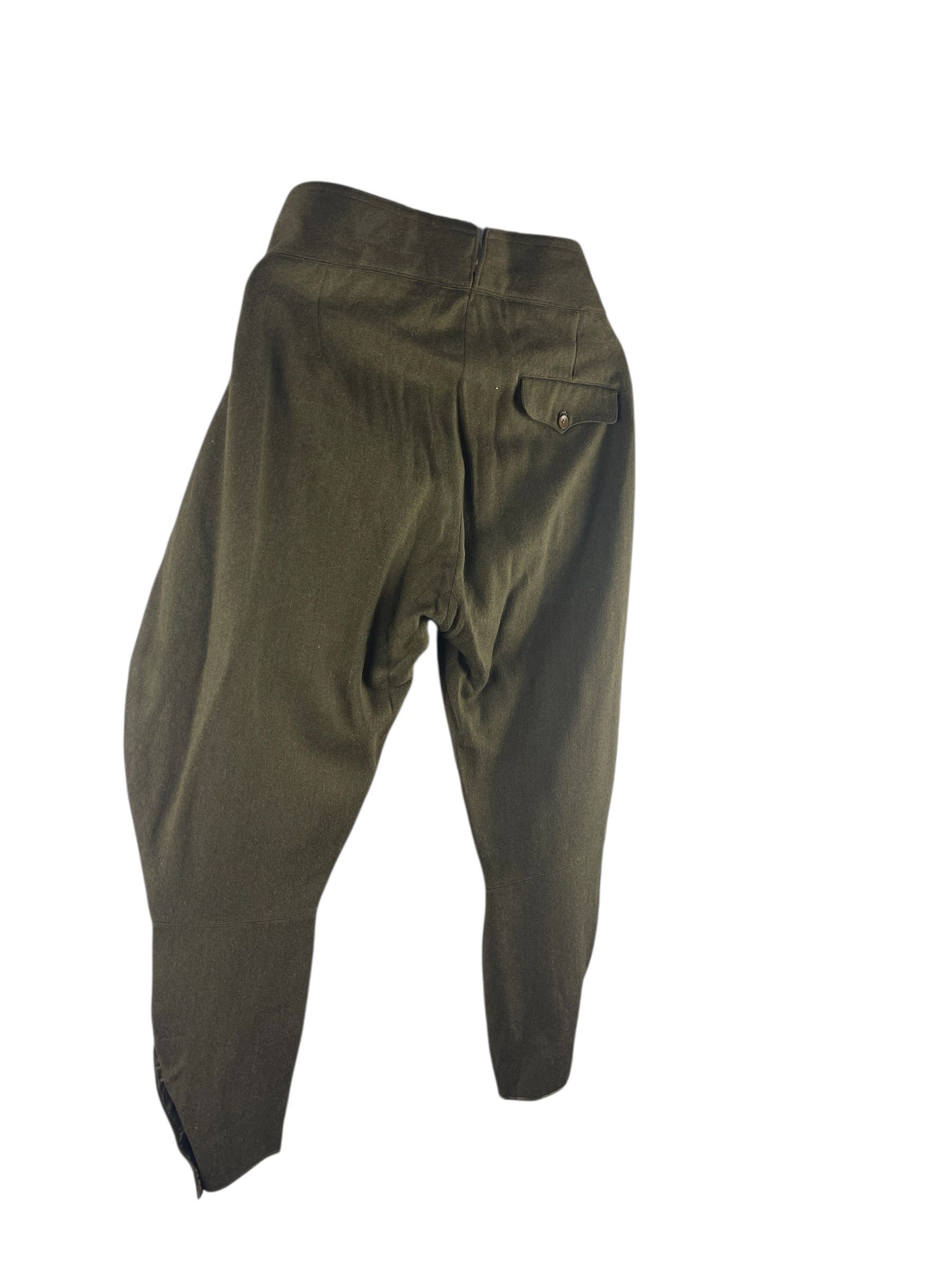 Vintage Vintage WWI Military Wool Breeches Size US 30 / EU 46 - 5 Thumbnail
