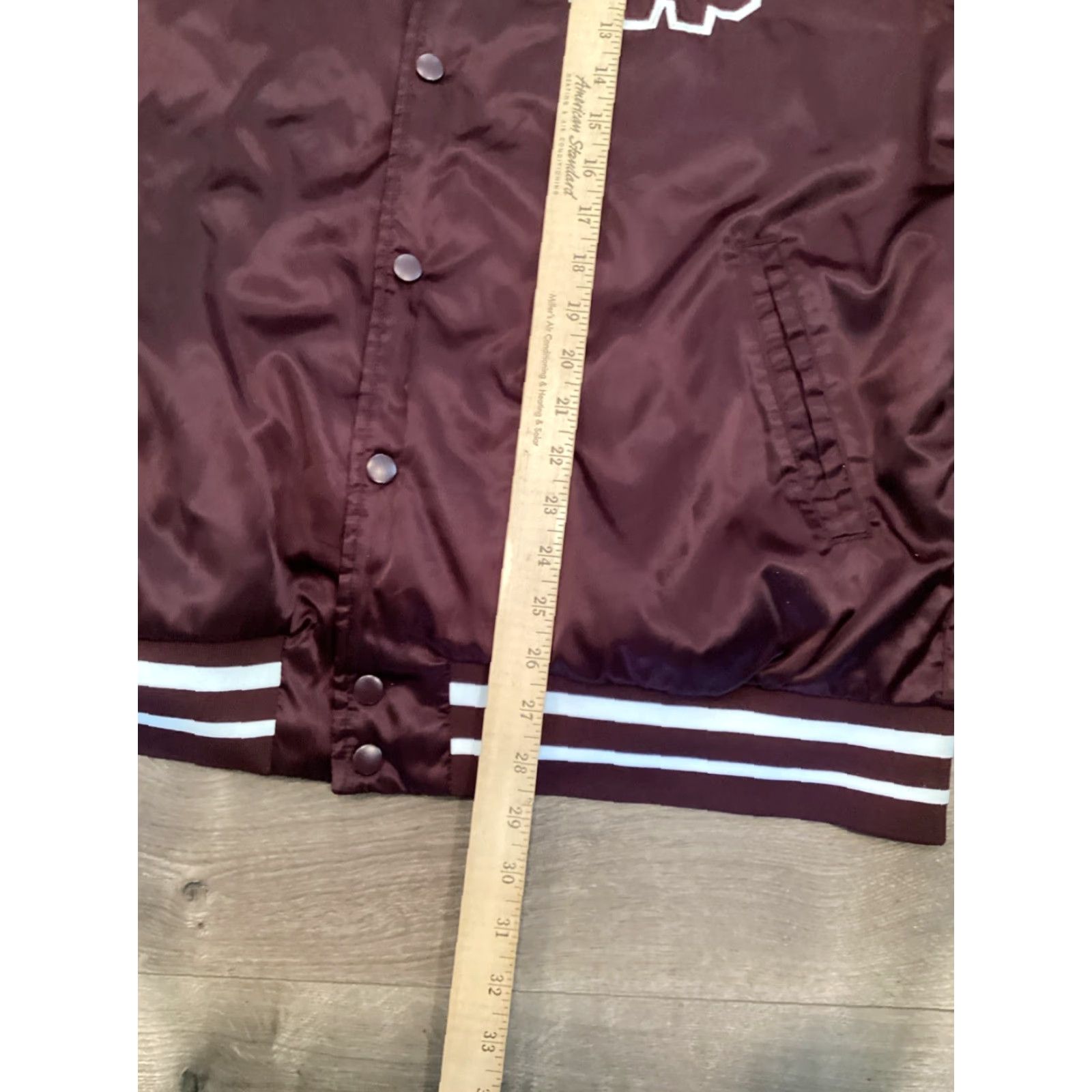 Nike VINTAGE Nike Air Jacket Bomber Men XL 90s Nylon Maroon Logo Retro Casual Mens Size US XL / EU 56 / 4 - 7 Thumbnail