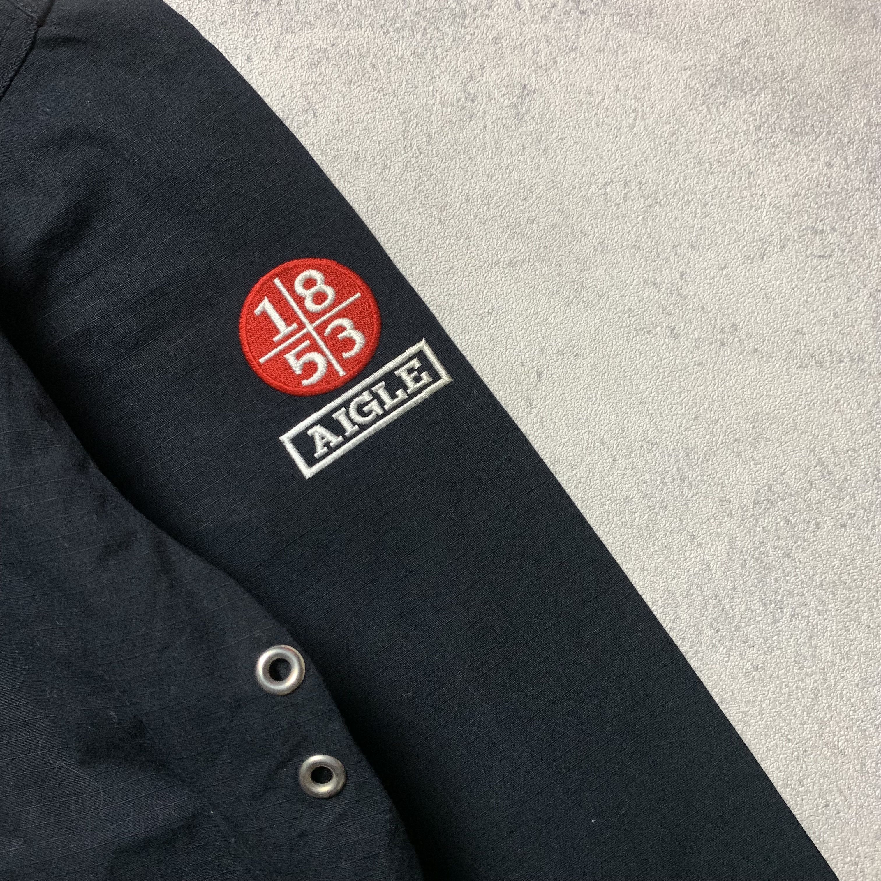 Aigle Aigle Cotton Canvas Black Jacket Size US M / EU 48-50 / 2 - 3 Thumbnail