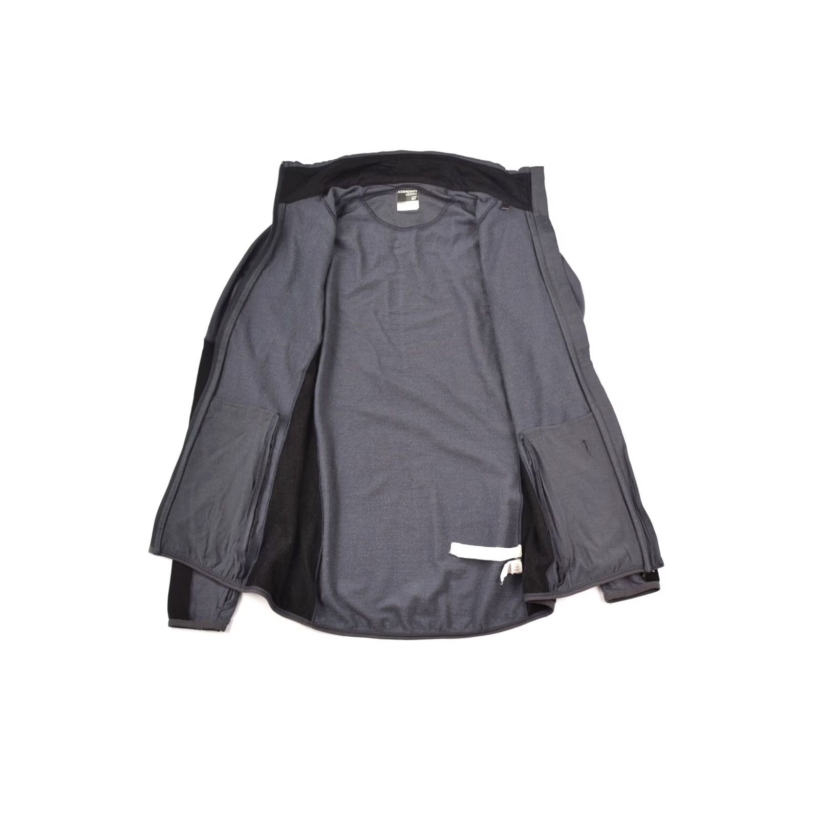 Icebreaker Icebreaker W Atom LS Full Zip Merino GT Top Sweater Woman L Gray N/A 101474002 Size L / US 10 / IT 46 - 4 Thumbnail