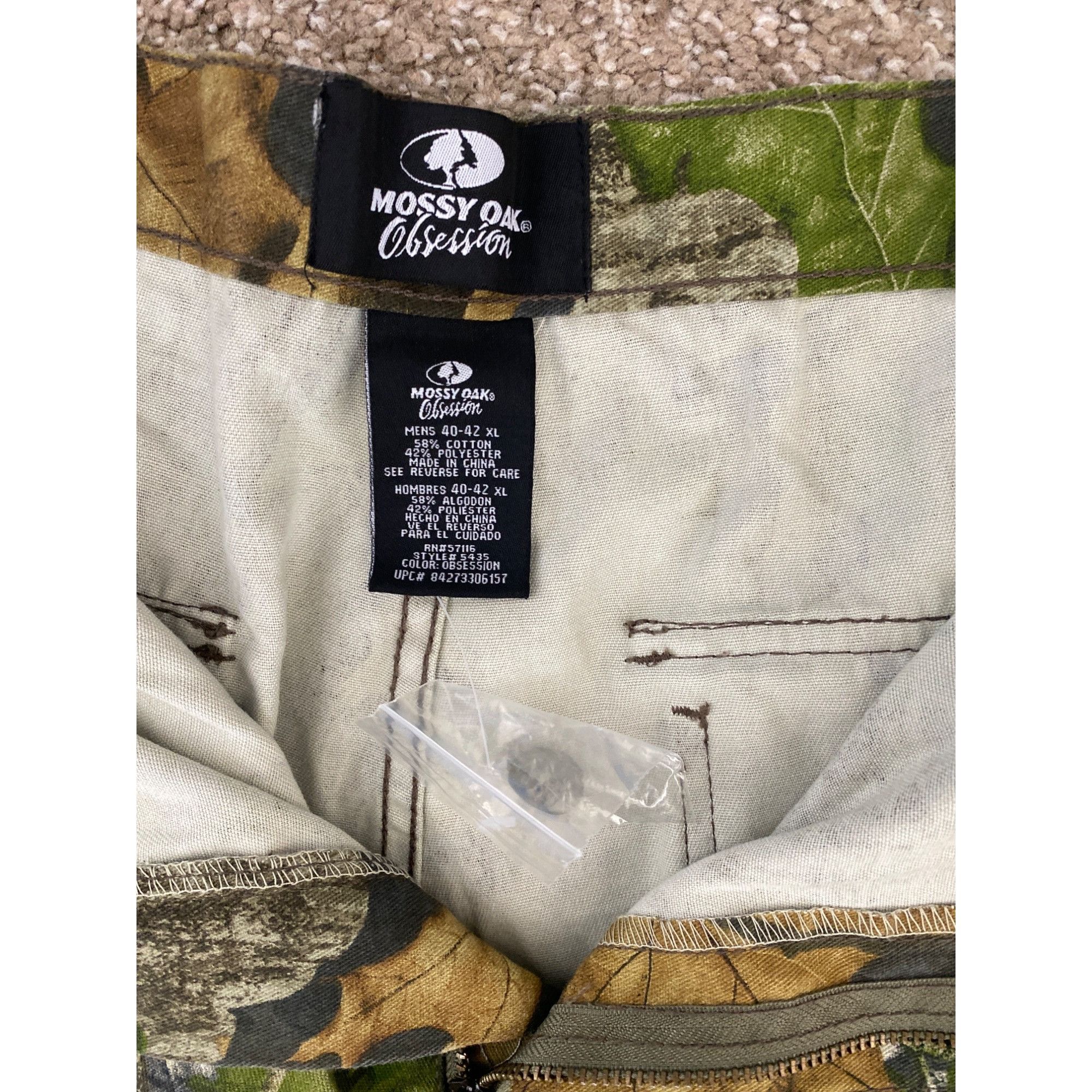 Other MOSSY OAK MEN'S OBSESSION CAMOFLAGE HUNTING CARGO PANTS SZ 4 Size US 40 / EU 56 - 4 Thumbnail