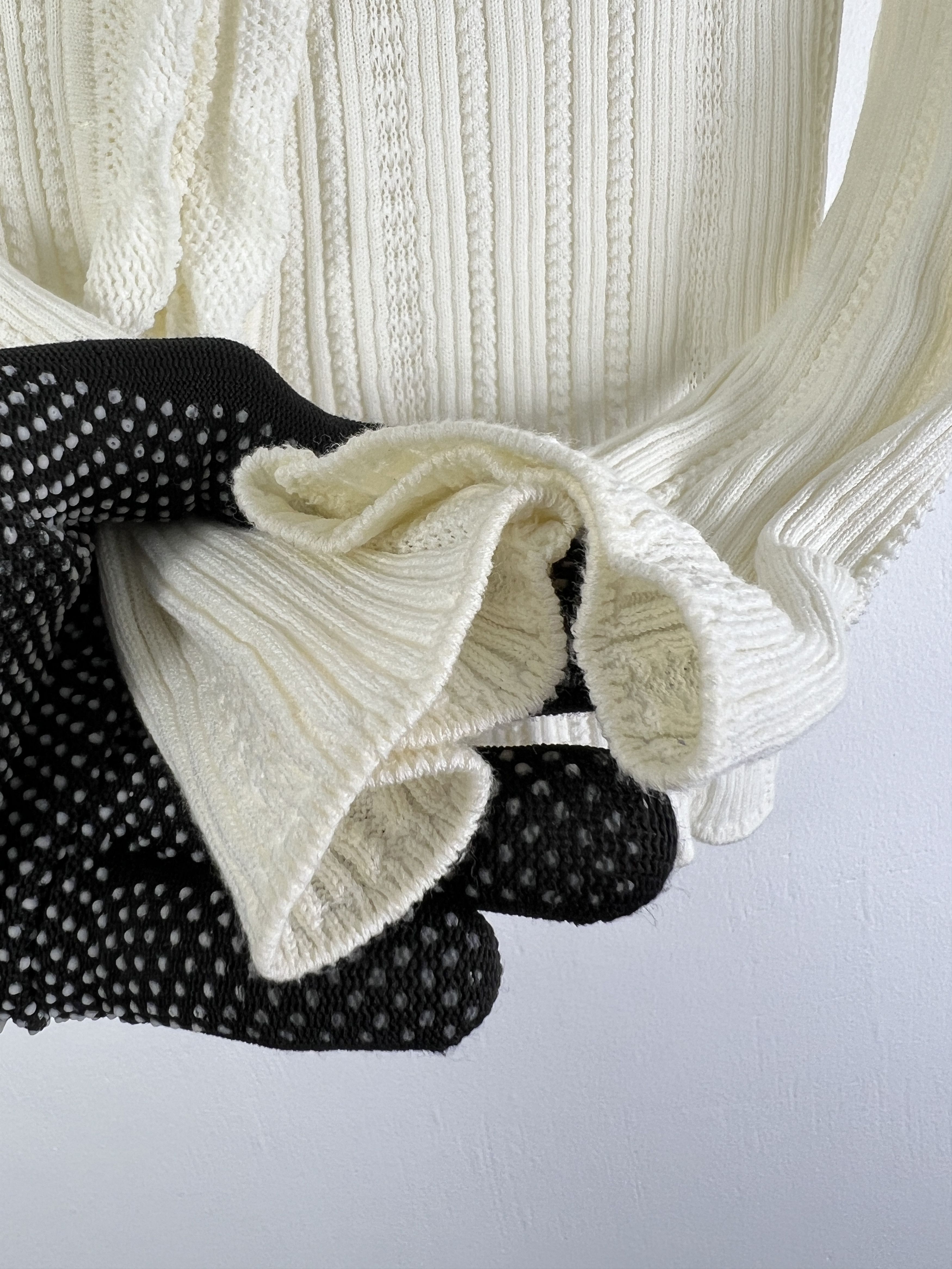 Hanae Mori Hanae Mori Deux Knit Cardigan (M) GTMP260 Size M / US 6-8 / IT 42-44 - 3 Thumbnail