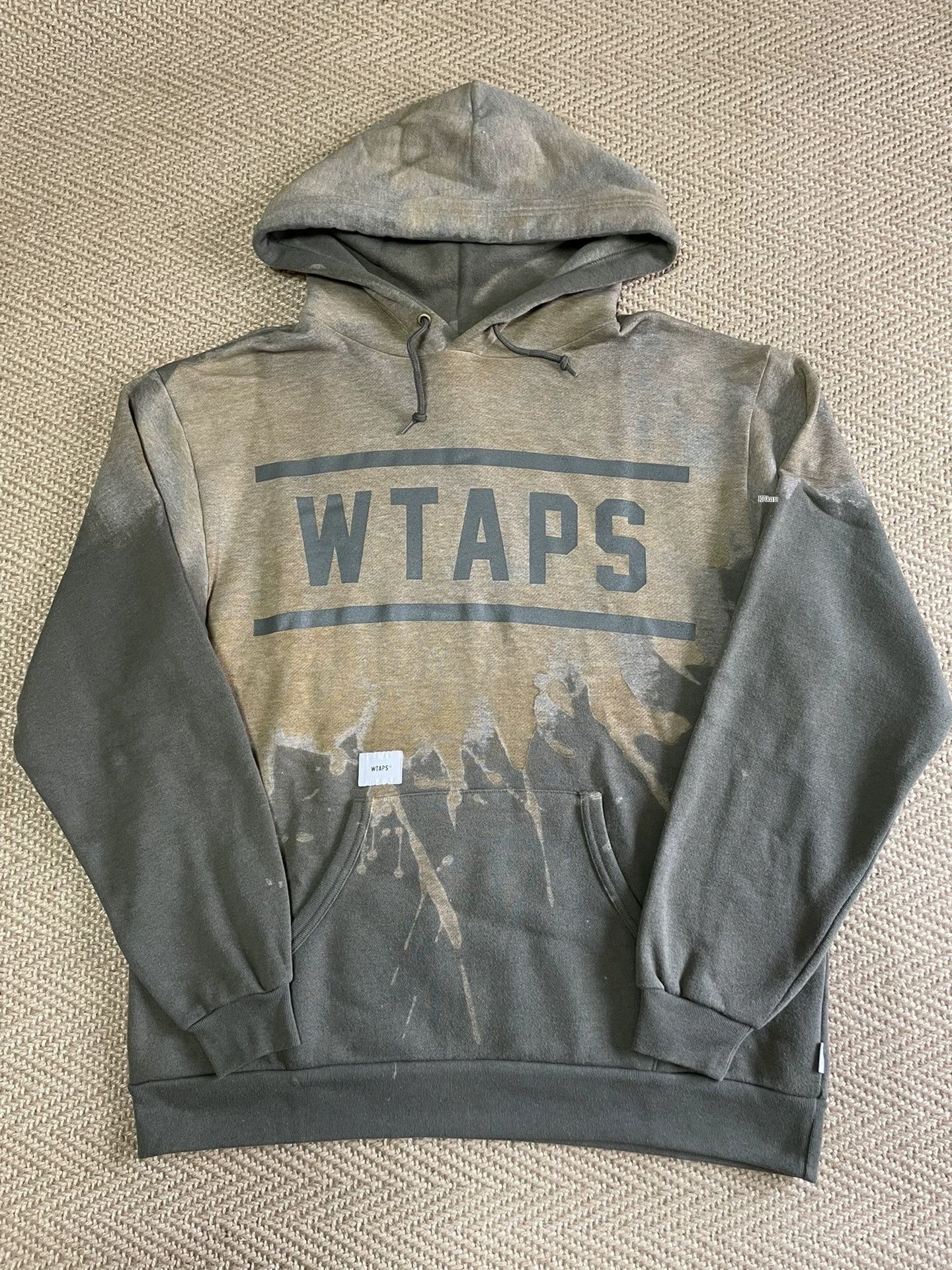 Wtaps WTAPS Tiger Stripe Hooded Camo Sweatshirt | Grailed