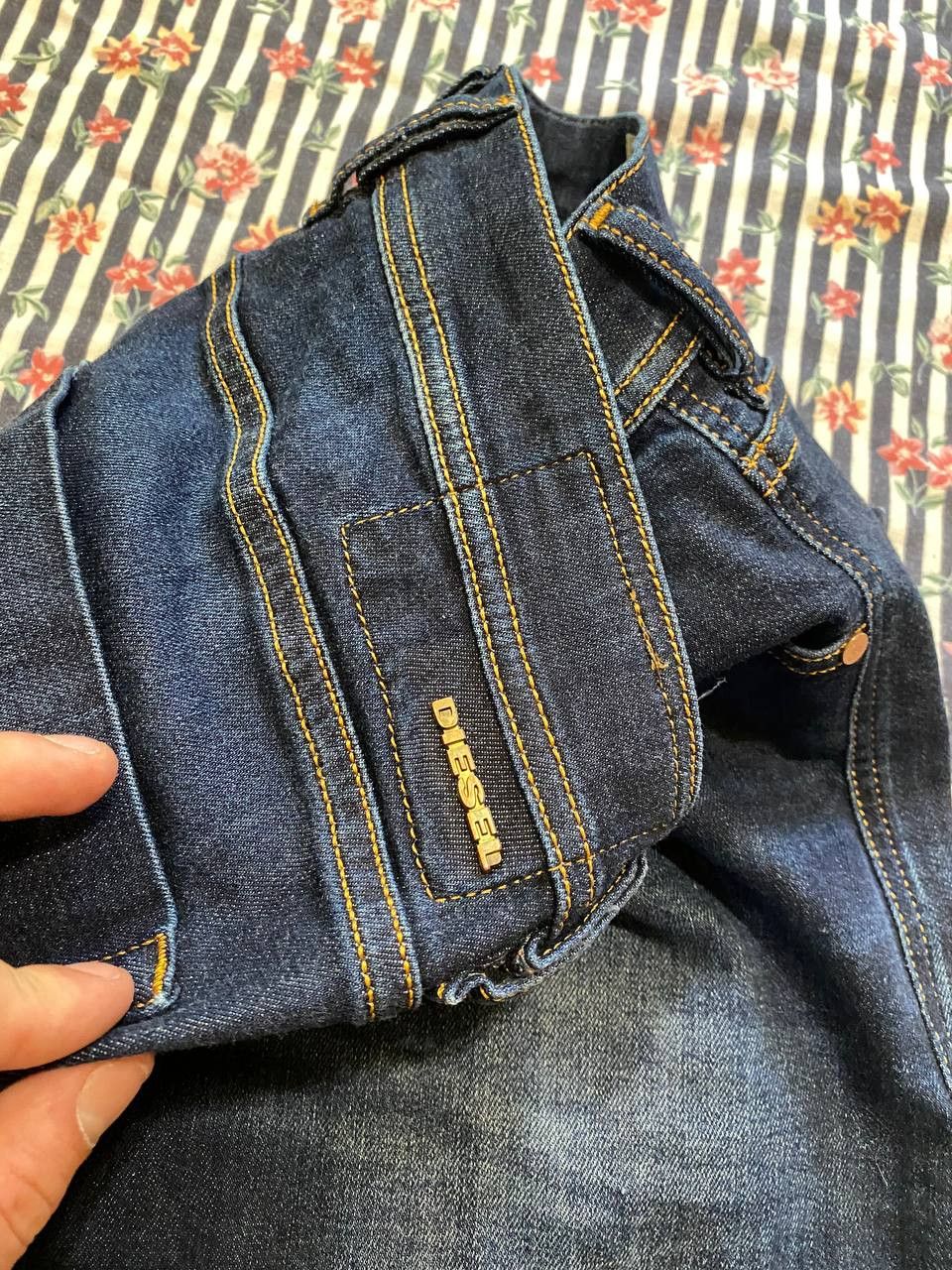 Diesel vintage jeans Diesel blue streetwear Y2K Size US 34 / EU 50 - 11 Thumbnail