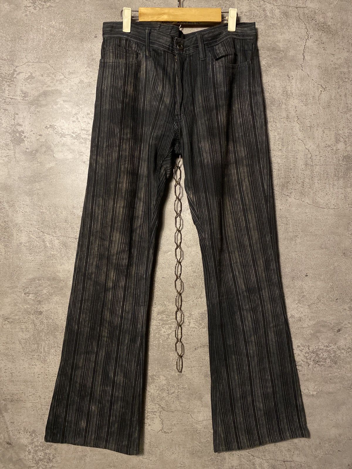 Japanese Brand × Vintage Edge the difference flare bottom Size US 31 - 1 Thumbnail