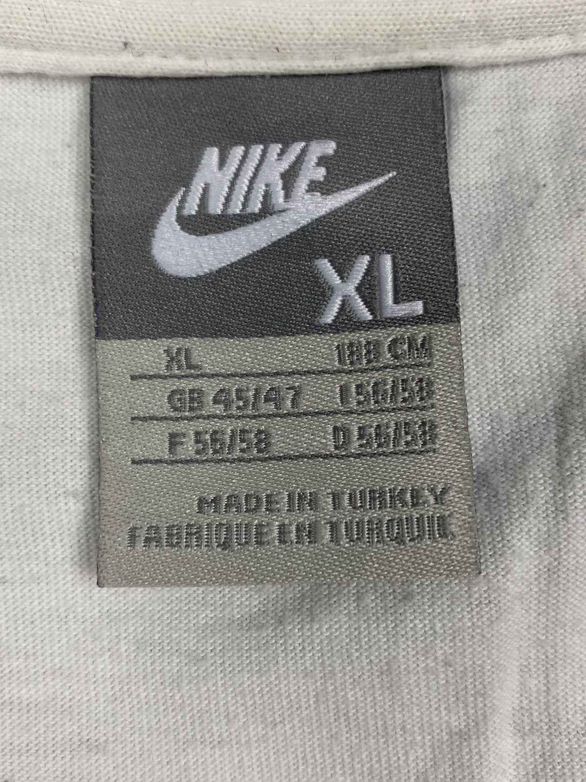 Nike Vintage 00s Nike Shox Big Logo Drill Tee Size US XL / EU 56 / 4 - 10 Thumbnail