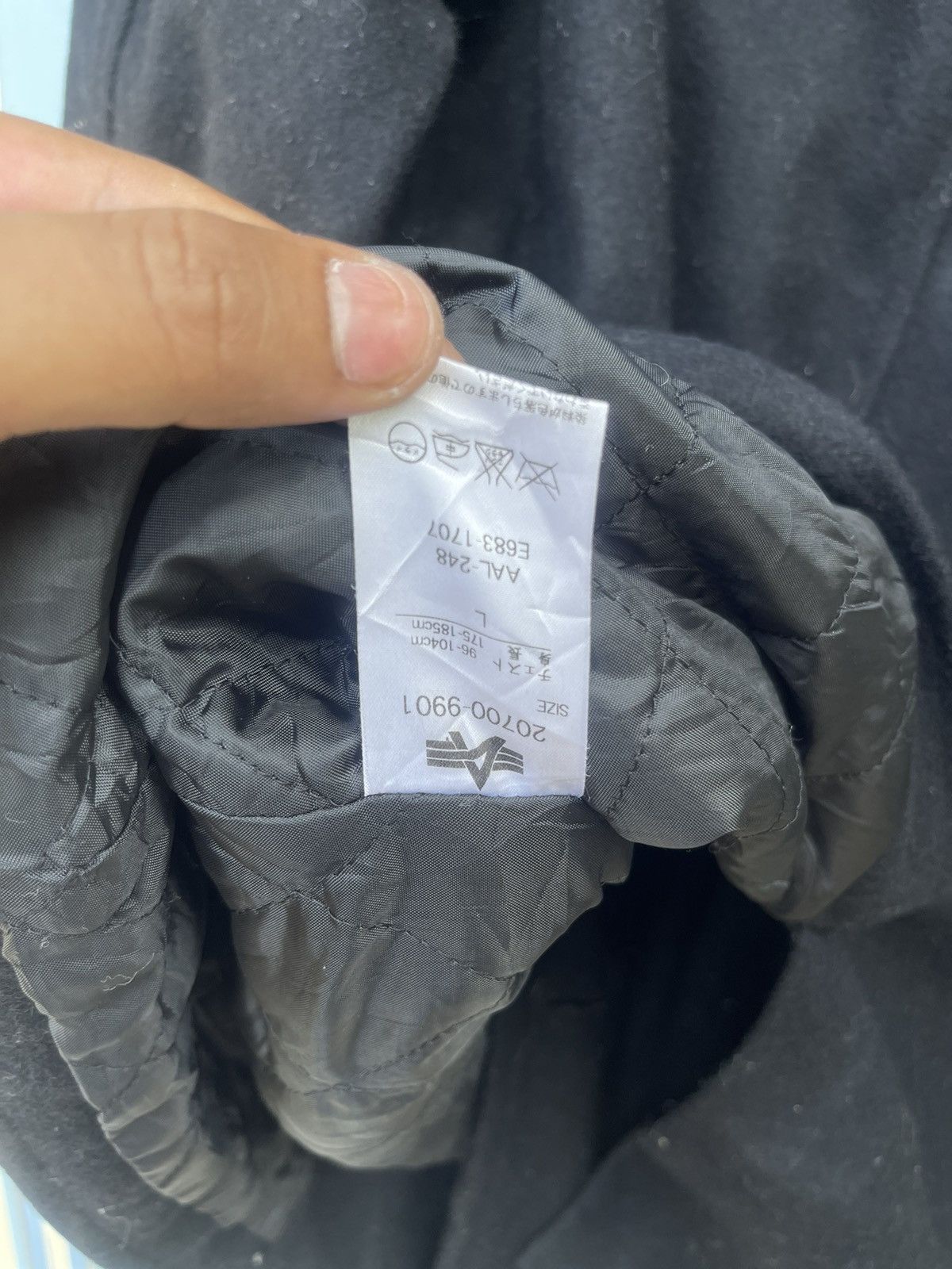 Alpha Industries Alpha Industries Inc Wool Peacoat Jacket Size US S / EU 44-46 / 1 - 11 Thumbnail