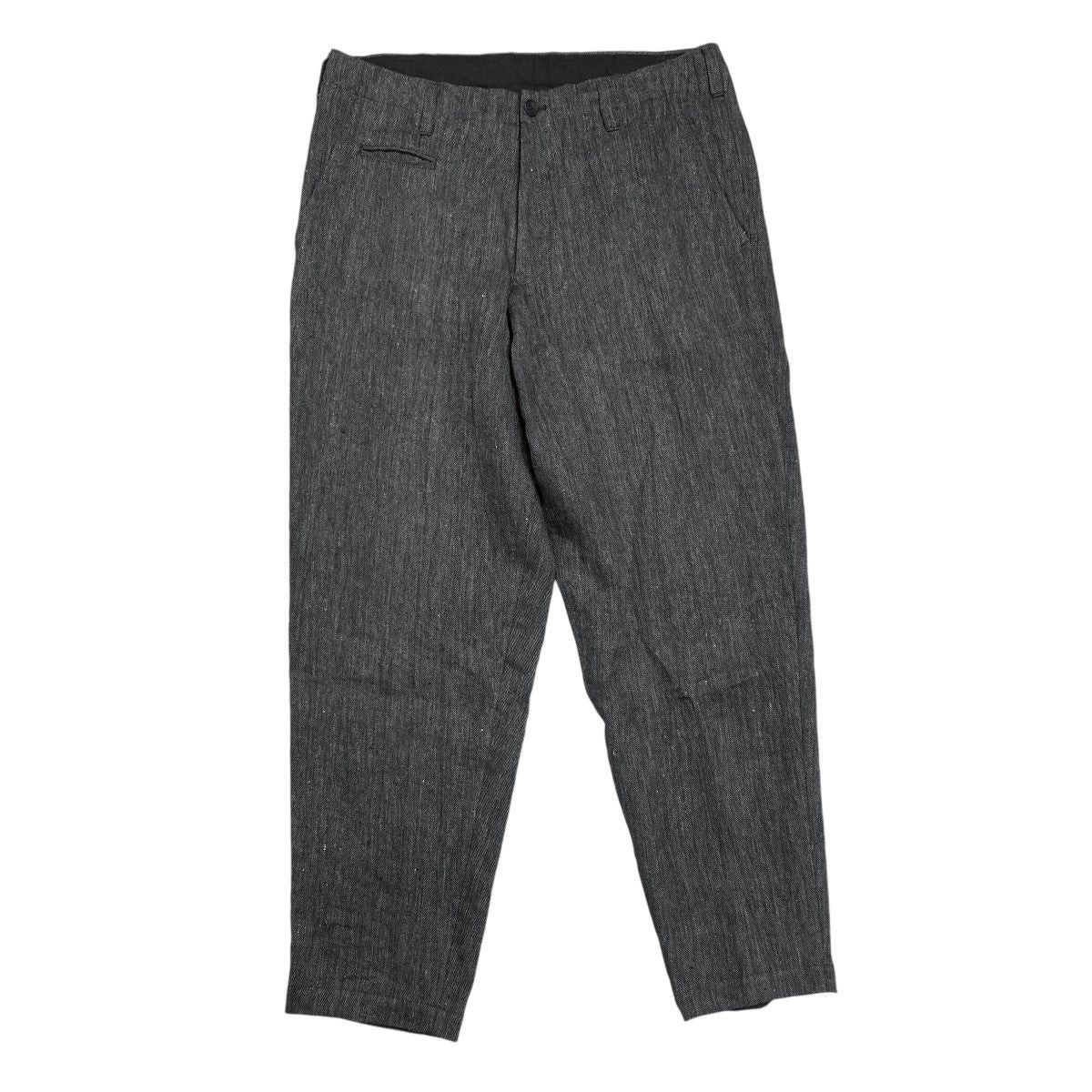 Yohji Yamamoto Yohji Yamamoto pour homm/ 24SS Coin/Linen Twill Pants Size US 34 / EU 50 - 1 Thumbnail