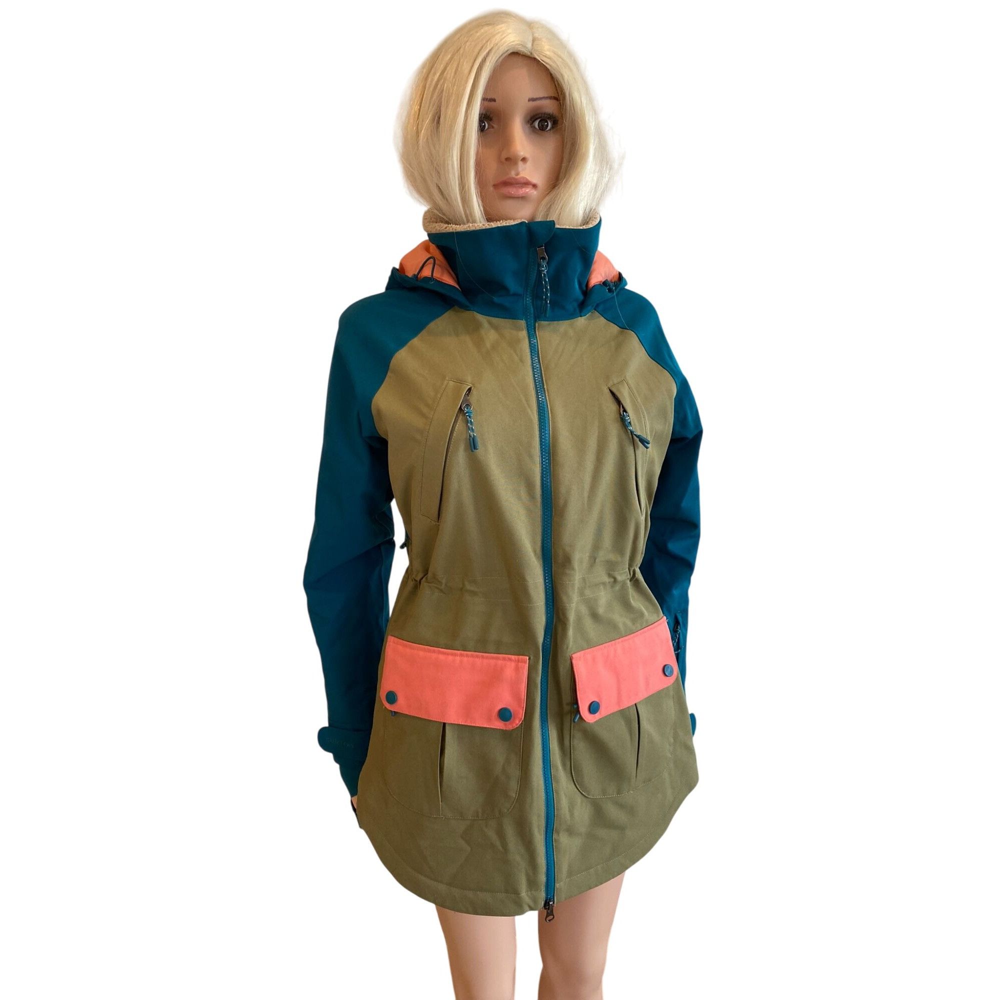 Burton NWOT Burton Prowess Snowboard Jacket Women's S Shaded Spruce Size S / US 4 / IT 40 - 21 Thumbnail