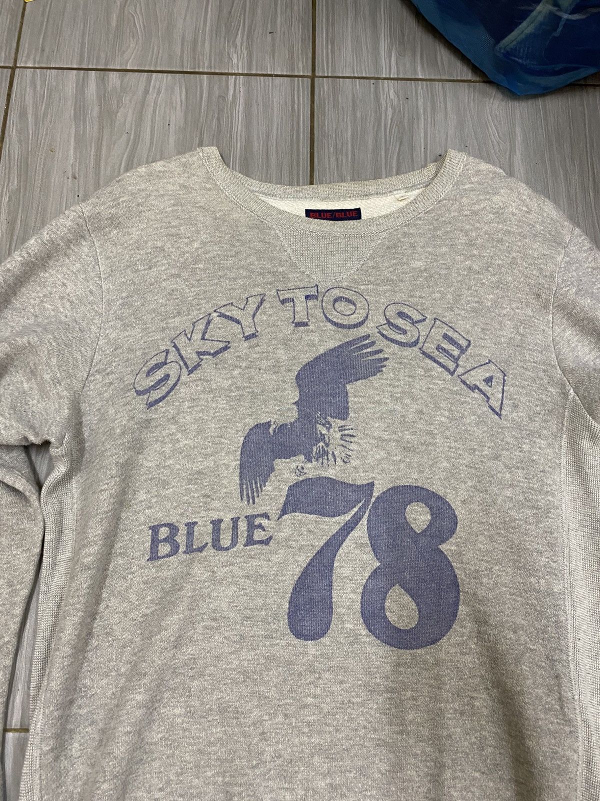 Blue Blue Japan Blue Blue Japan Sky To Sea Vtg 70s Size US M / EU 48-50 / 2 - 10 Thumbnail