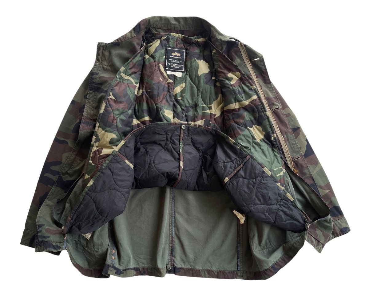 Alpha Industries Alpha Industries Camo Field Jacket Size US XL / EU 56 / 4 - 6 Thumbnail