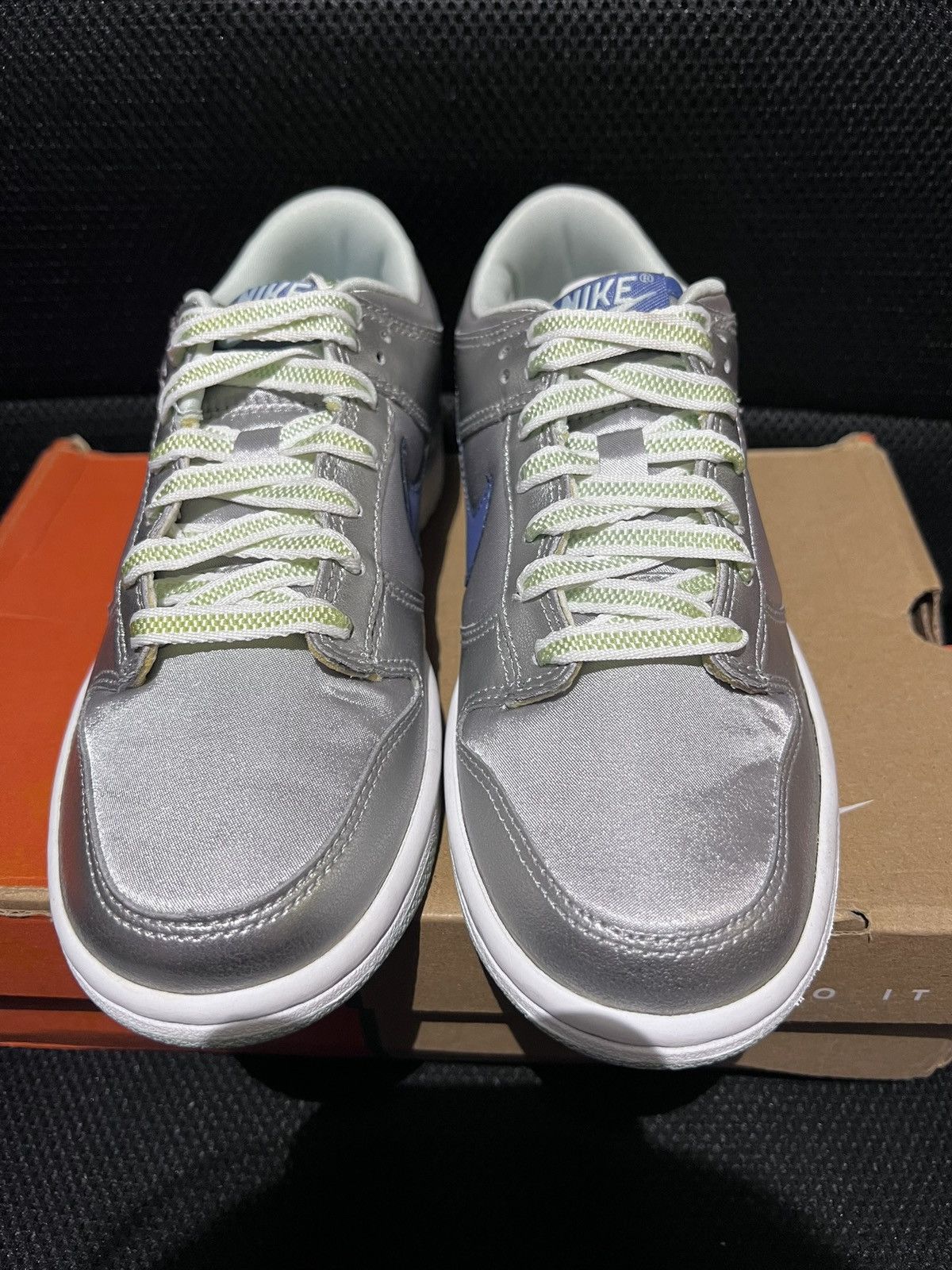 Nike Dunk silver flora 2006 Size US 5.5 / IT 35.5 - 3 Thumbnail