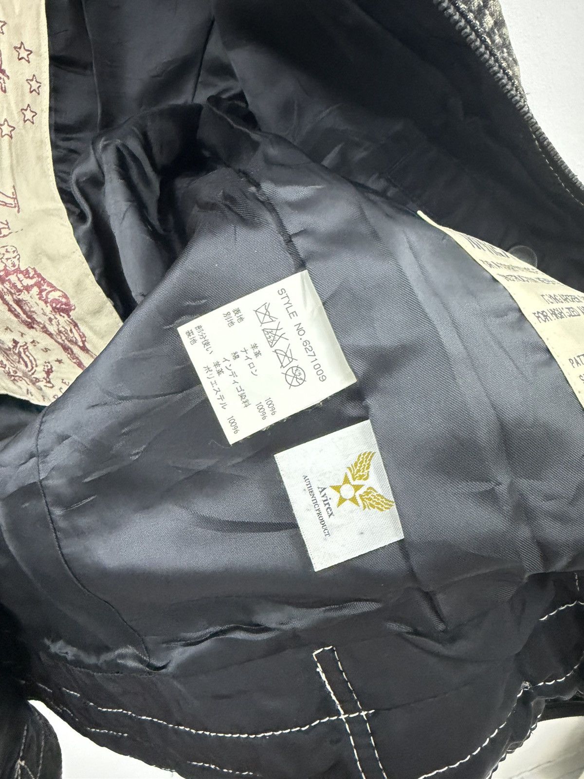 Avirex AVIREX 60th Anniversary Model Riders Size S Black From Japan Size US S / EU 44-46 / 1 - 7 Thumbnail