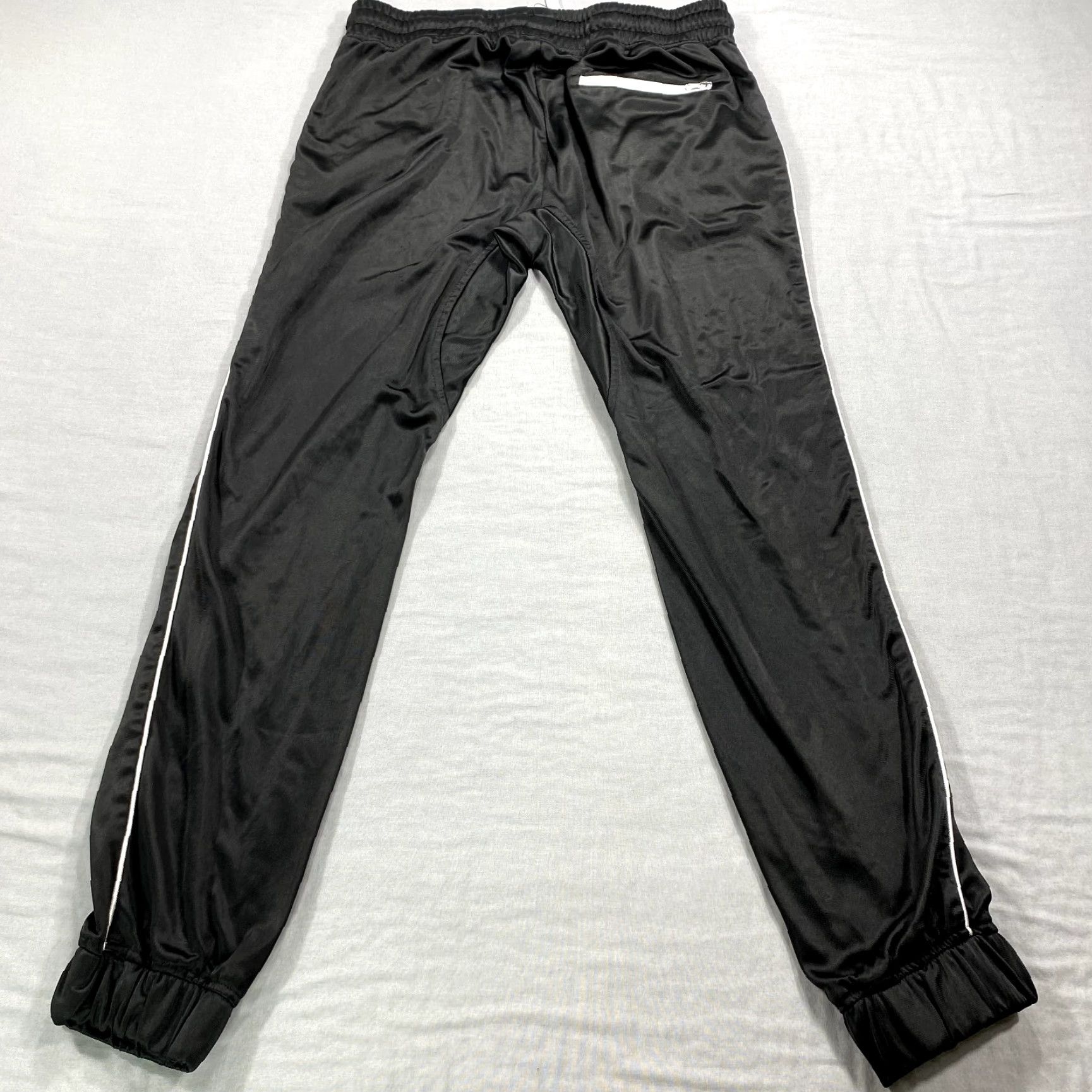 Southpole VINTAGE Southpole Joggers Mens Large Black White Track Pants Athleisure 32x31 Size US 33 - 2 Thumbnail