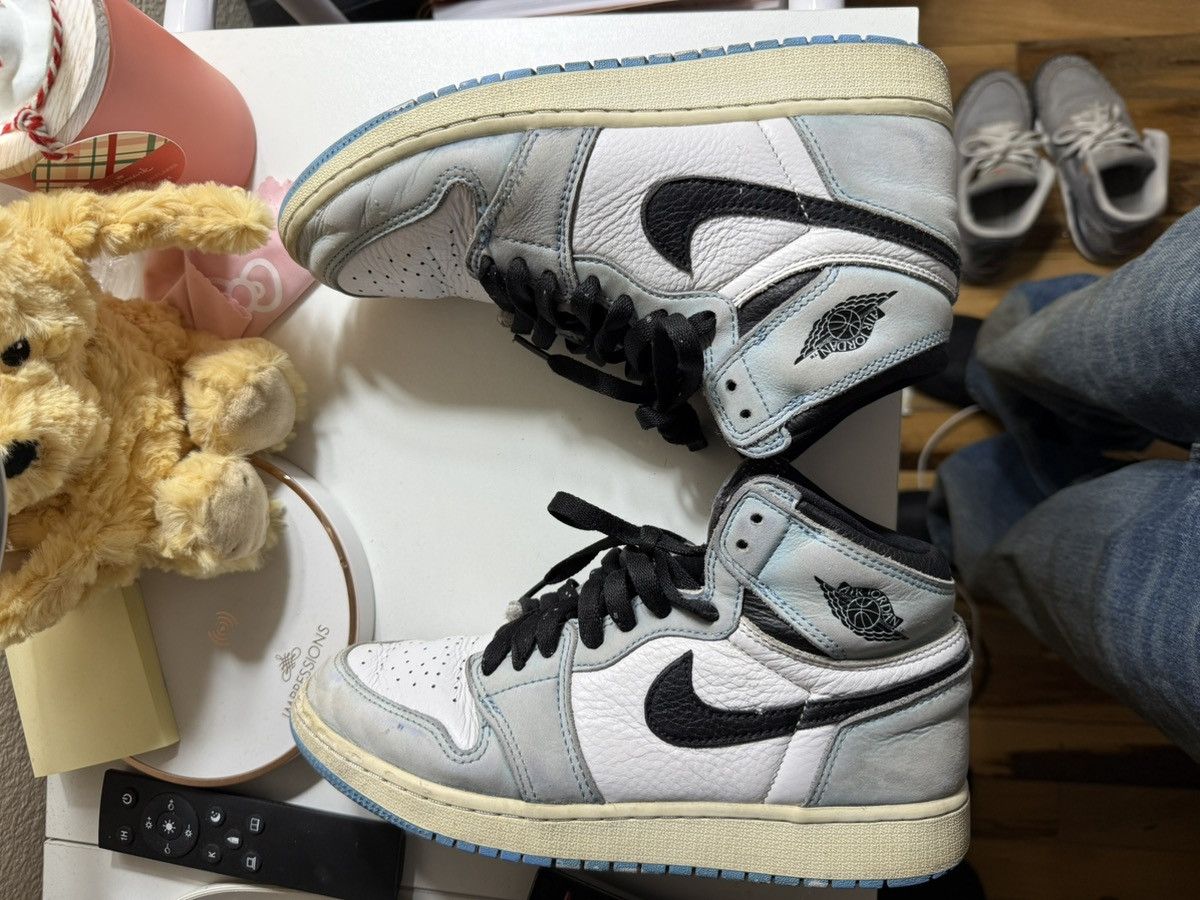Nike Jordan 1 university blues retro size 6.5 US Size US 6.5 / EU 39-40 - 6 Thumbnail