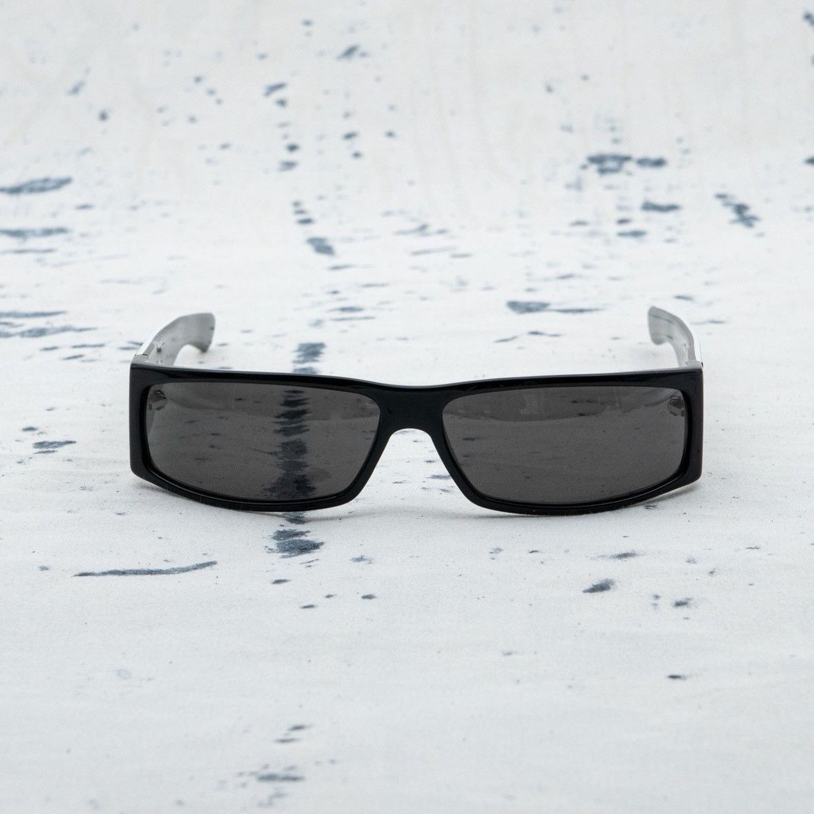 Dior × Vintage Vintage dior d trick 2 logo rectangular y2k sunglasses Size ONE SIZE - 2 Thumbnail