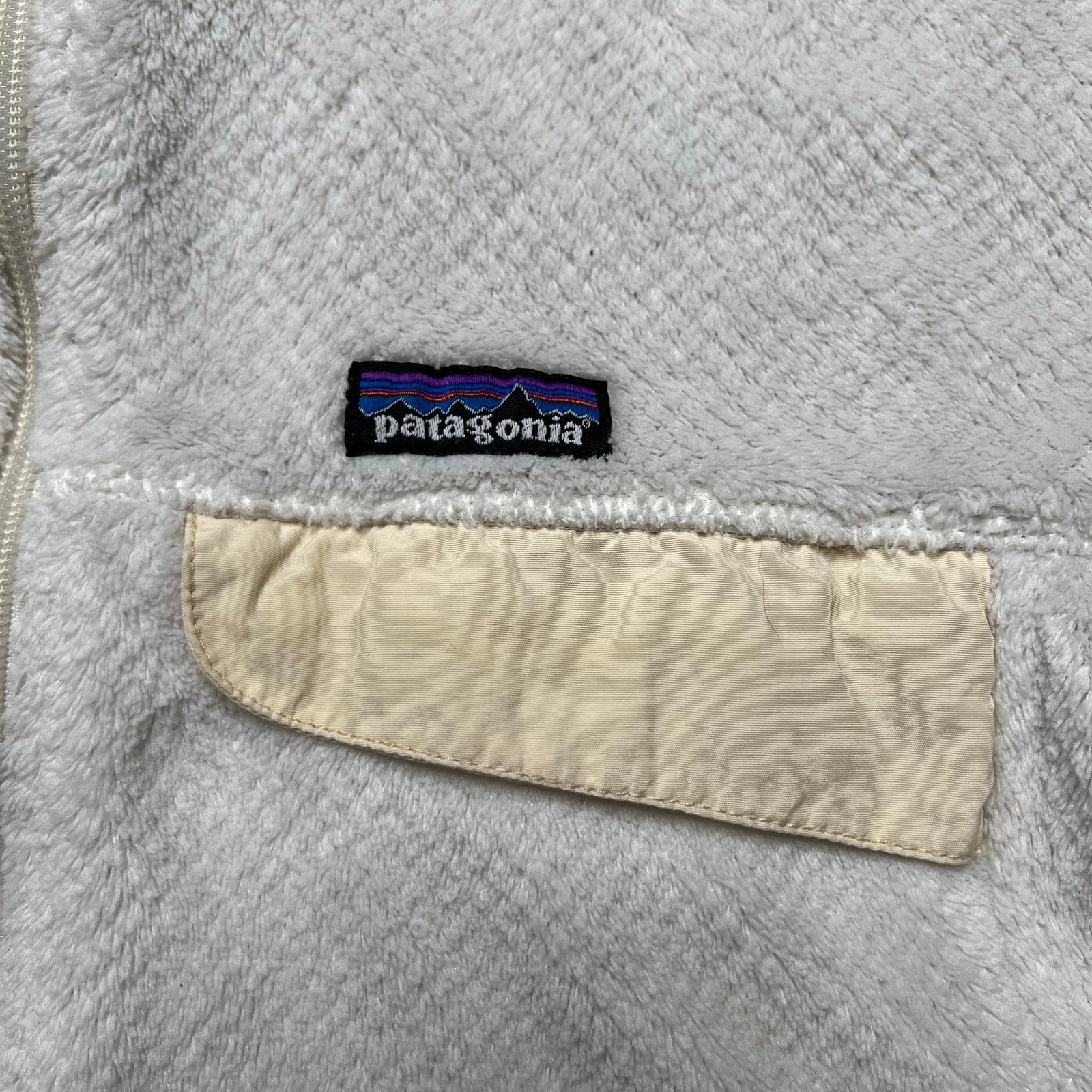 Patagonia Patagonia Fleece Jacket Full Zip White Cream Women’s Sz M/L Size M / US 6-8 / IT 42-44 - 9 Thumbnail