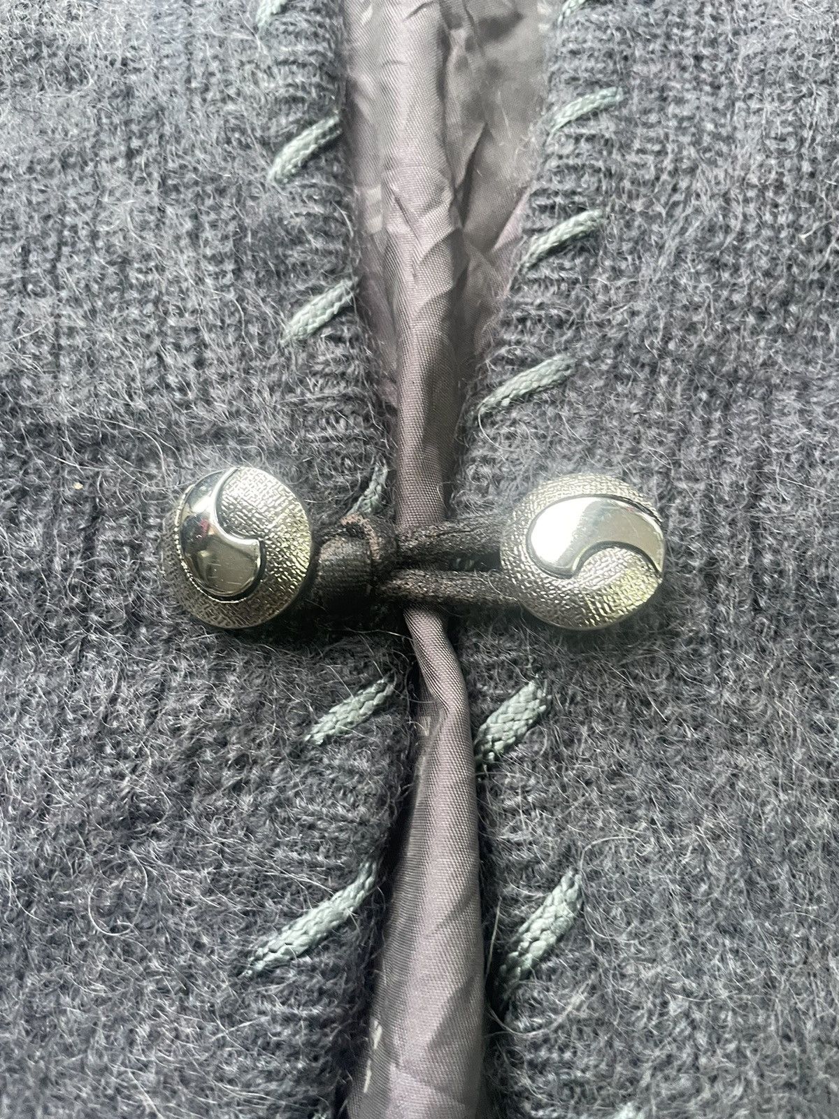 Japanese Brand Vintage Mohair Jacket Size XL / US 12-14 / IT 48-50 - 13 Thumbnail