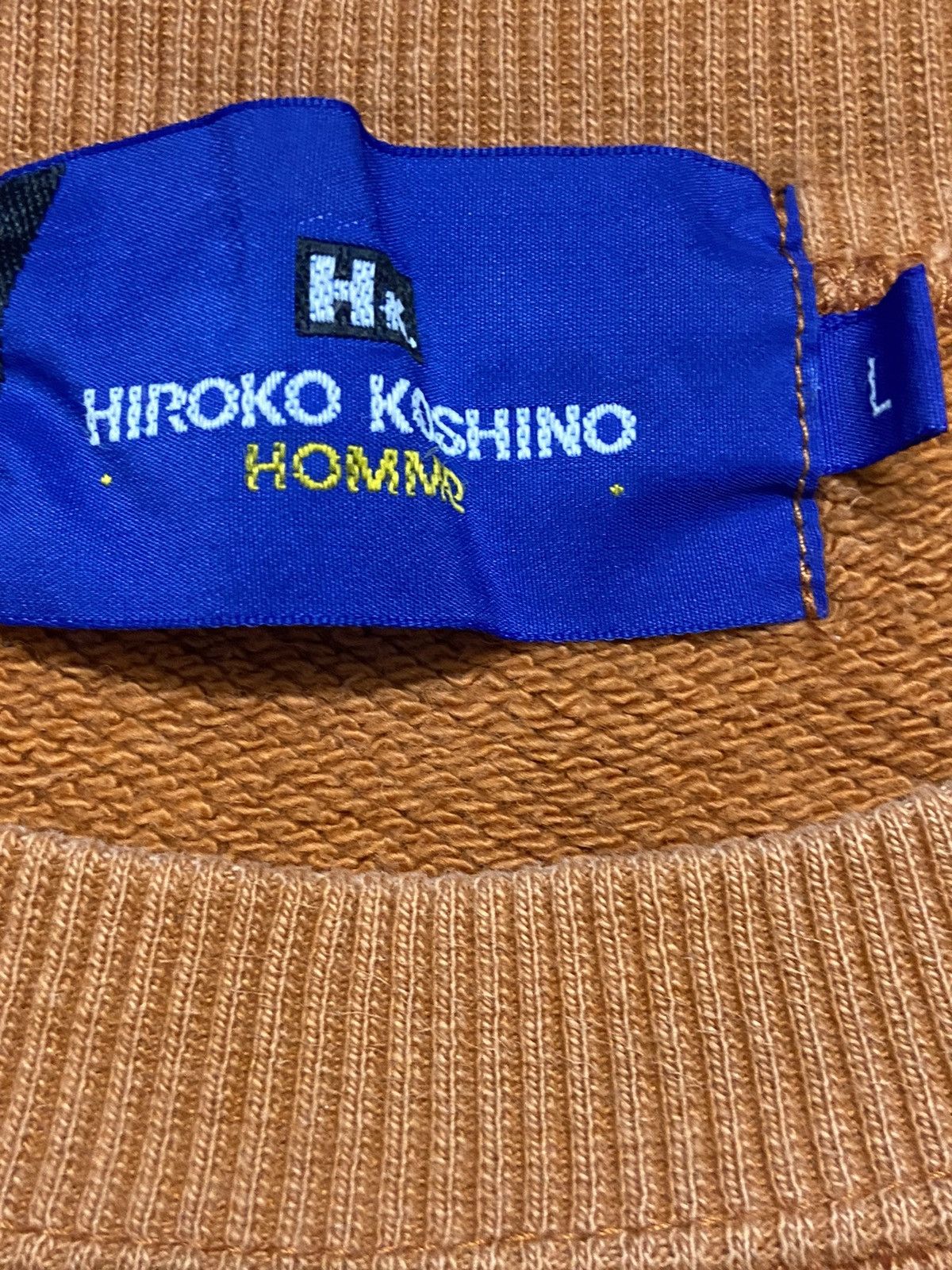 Designer × Hiroko Koshino Homme Hiroko Koshino Homme Embroidered Crewneck Size US L / EU 52-54 / 3 - 4 Thumbnail