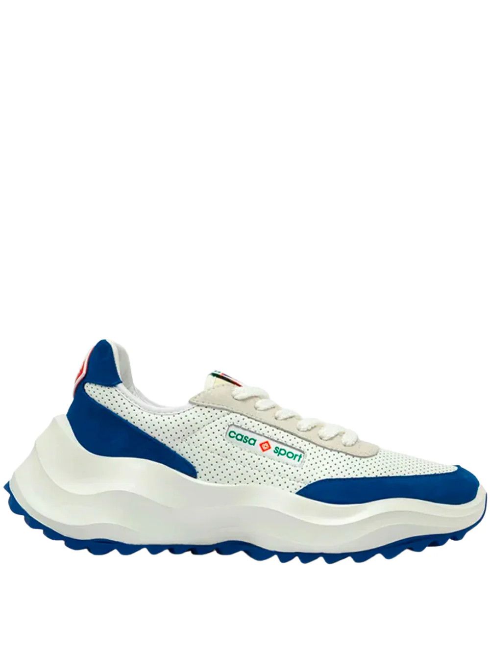 o1mle0126 Atlantis Sneakers in White/Navy