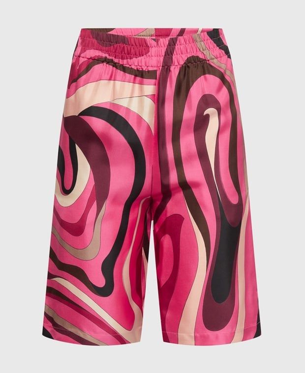 Emilio Pucci Silk shorts Size 33" - 1 Thumbnail