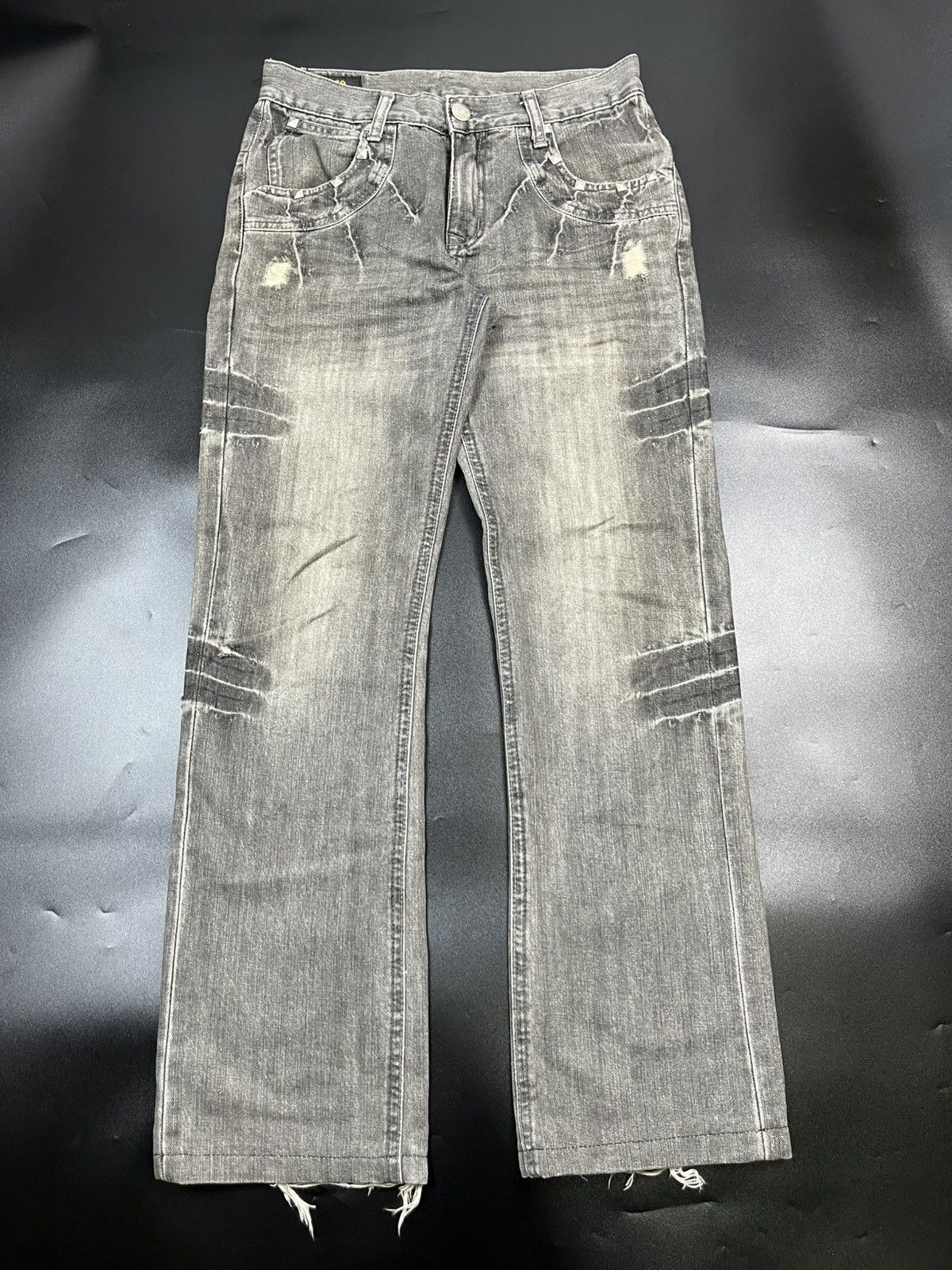 Hysteric Glamour × If Six Was Nine × Japanese Brand Japanese Flared Lee Jeans Guns Size US 29 - 2 Thumbnail