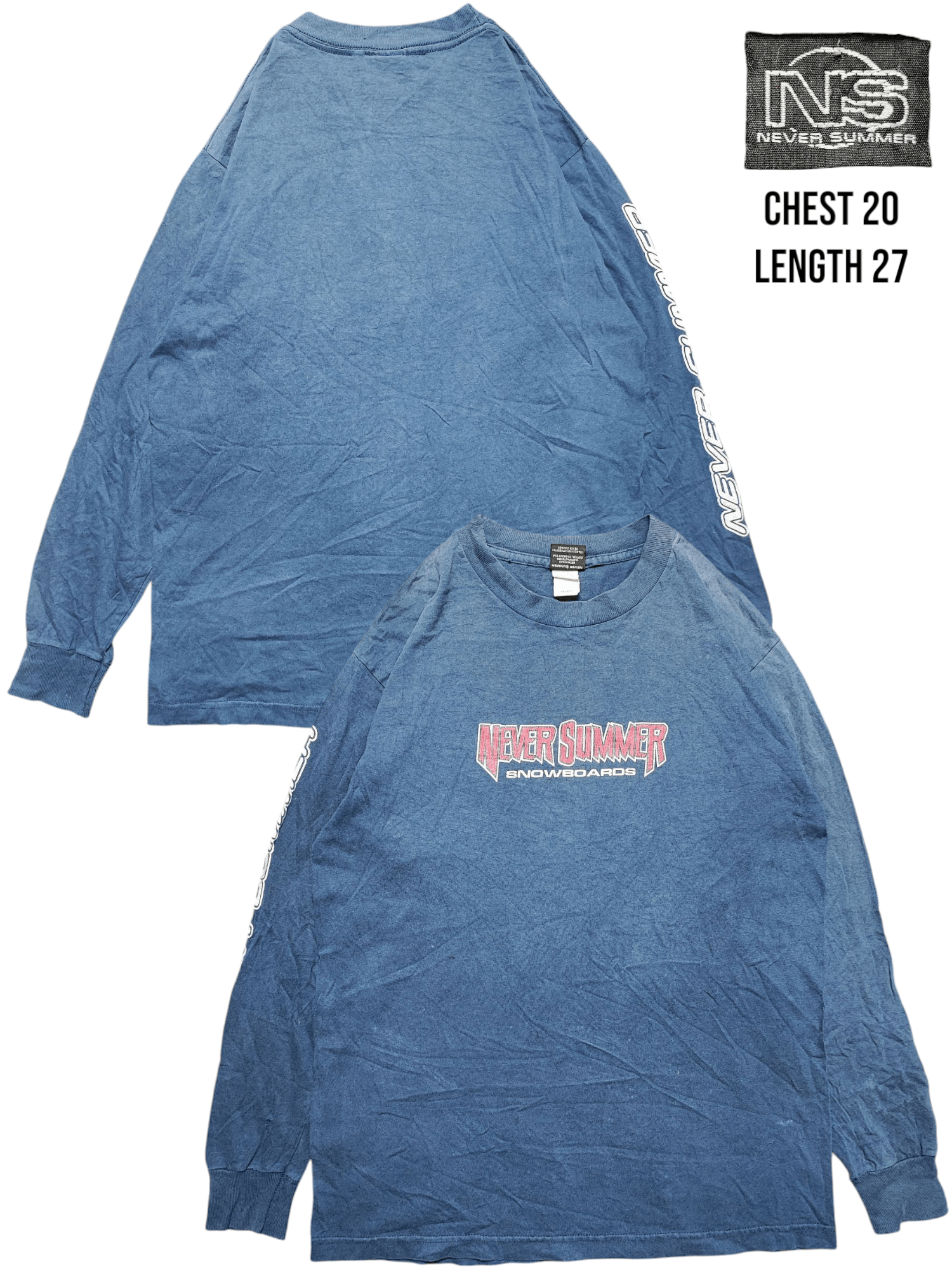 Burton Vintage Never Summer Tee Size US M / EU 48-50 / 2 - 1 Thumbnail