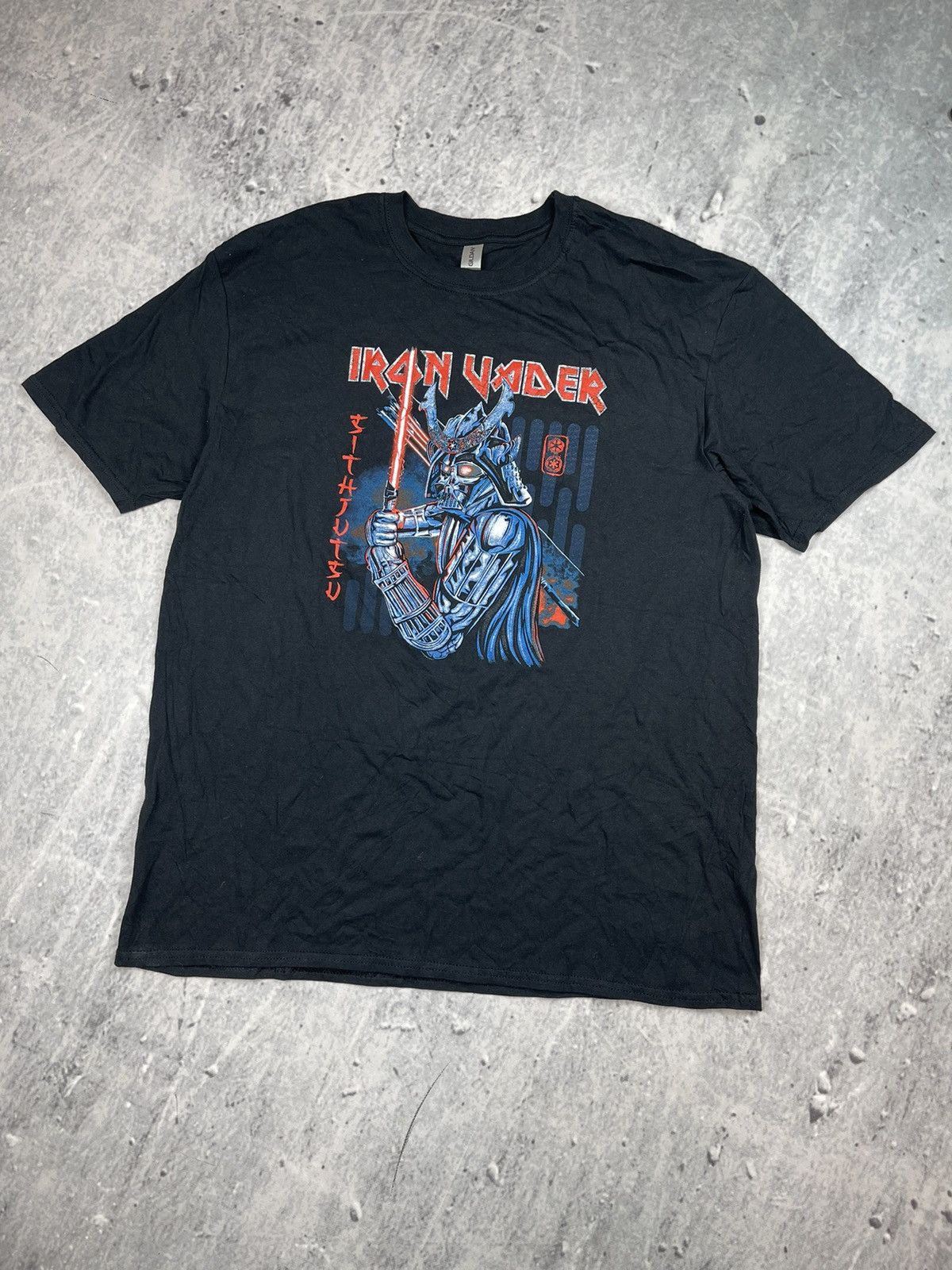 Band Tees × Iron Maiden Iron Maiden gildan tee Samurai Size US XL / EU 56 / 4 - 1 Thumbnail