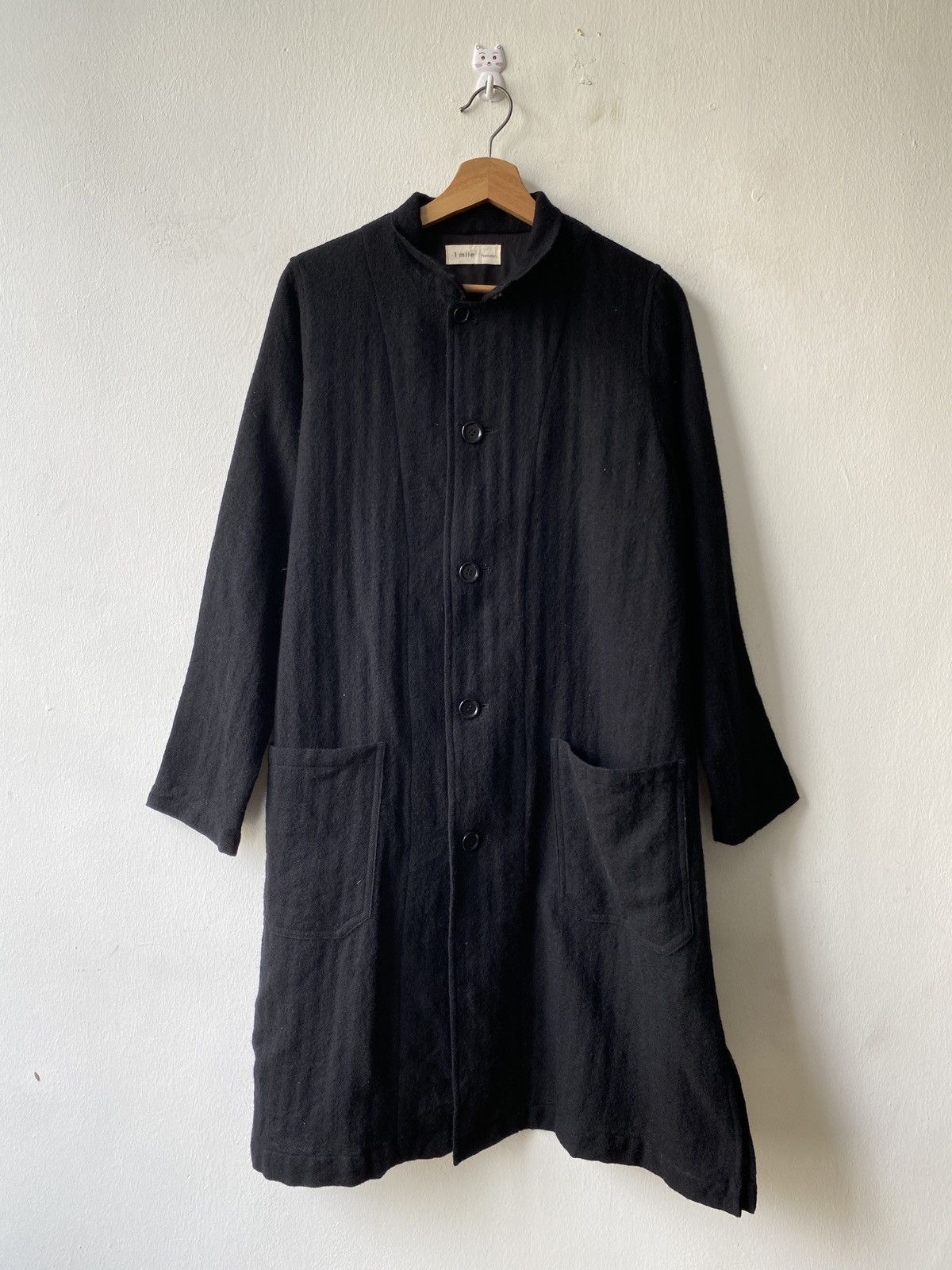 Issey Miyake × Japanese Brand Vintage 1 Mile Plantation Japan Issey Miyake Wool Jacket Size US L / EU 52-54 / 3 - 3 Thumbnail