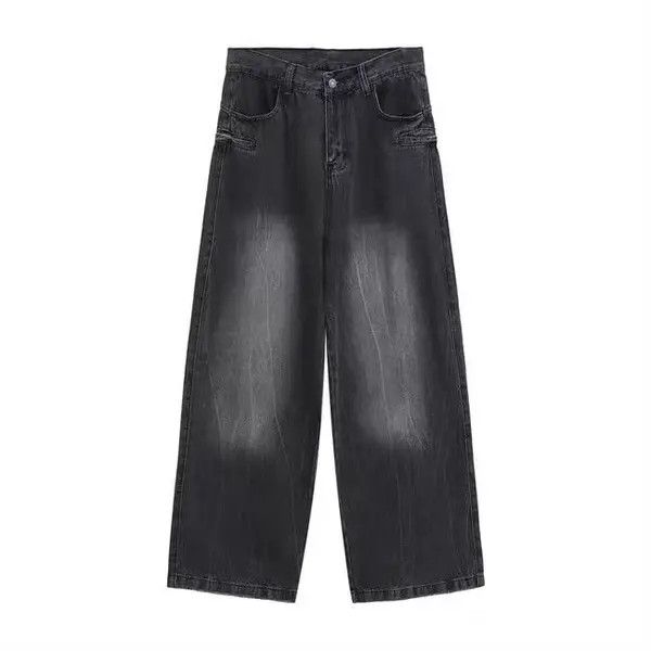 Japanese Brand VIBE High Street Retro Casual Loose Wide Leg Jeans Size US 32 / EU 48 - 5 Thumbnail