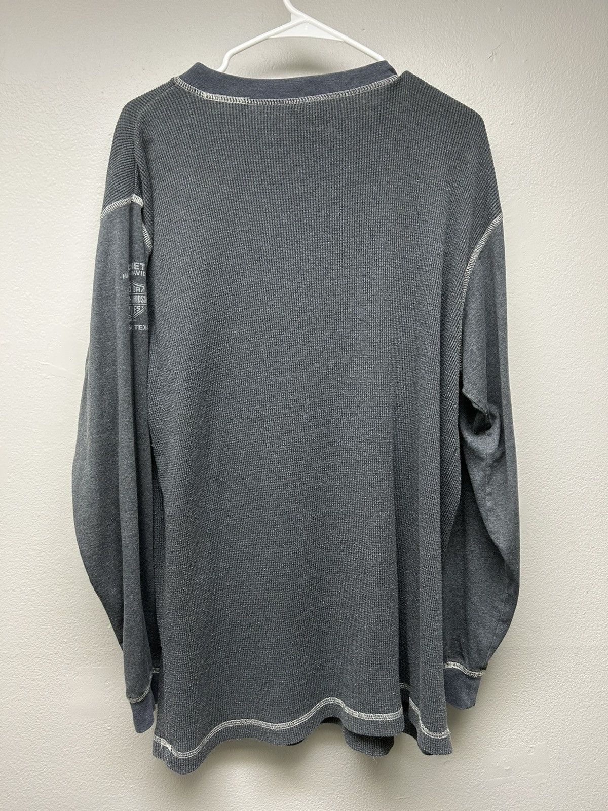 Harley Davidson Harley Davidson El Paso Texas Grey Thermal Longsleeve Size US L / EU 52-54 / 3 - 7 Thumbnail