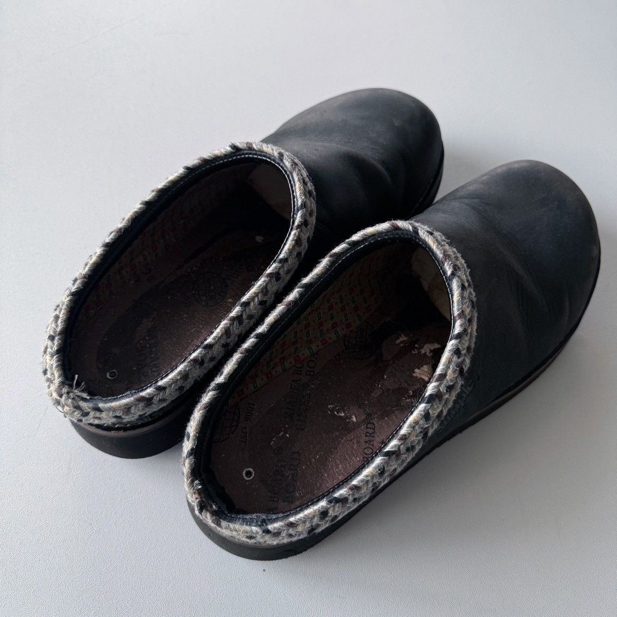 Simple Shoes Simple Shoes | Original Clog Black Leather | Size 9 Size US 9 / EU 42 - 6 Thumbnail