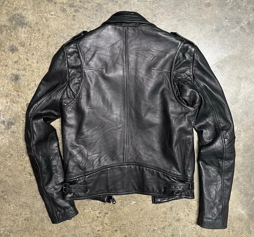 Vintage Stud Homme Hedi L Zip Leather Jacket Japan Repro 44 Size US S / EU 44-46 / 1 - 4 Thumbnail