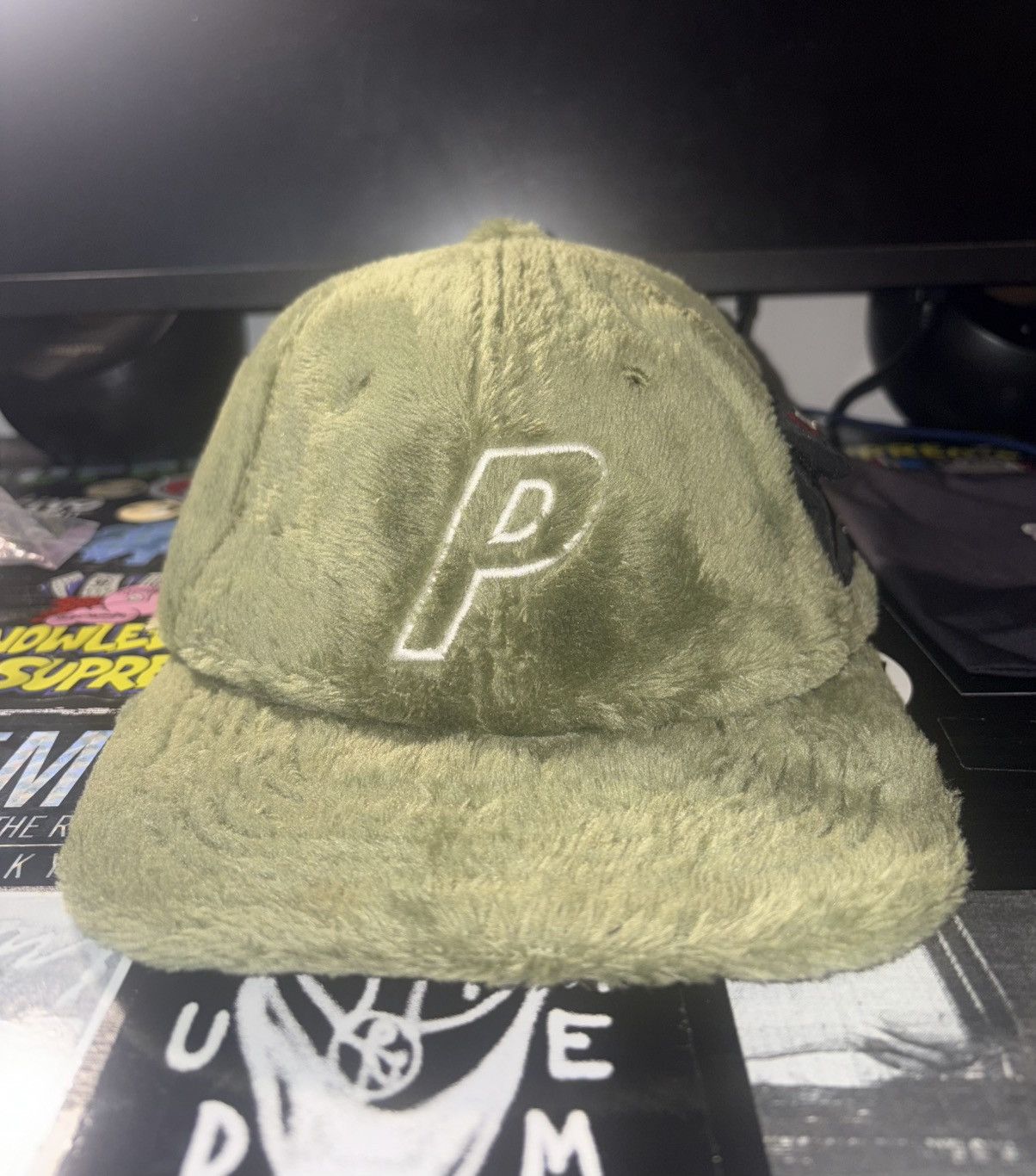 帽子 NAVY PALACE STRONGER FOR LONGER HAT GYM Palace Stronger For Longer Snapback Navy Men's - SS25 - US